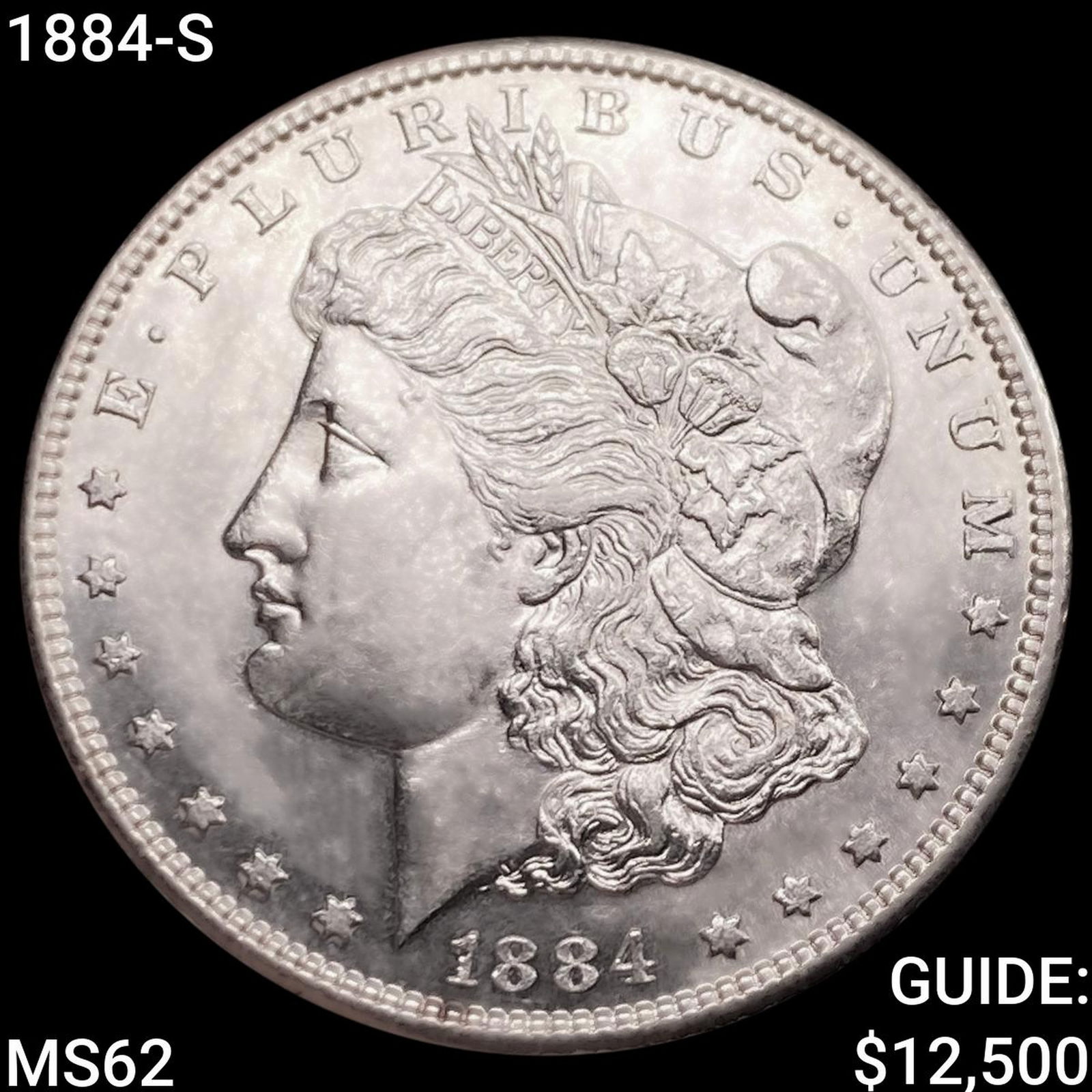 1884-S Morgan Silver Dollar UNCIRCULATED (1 of 2)