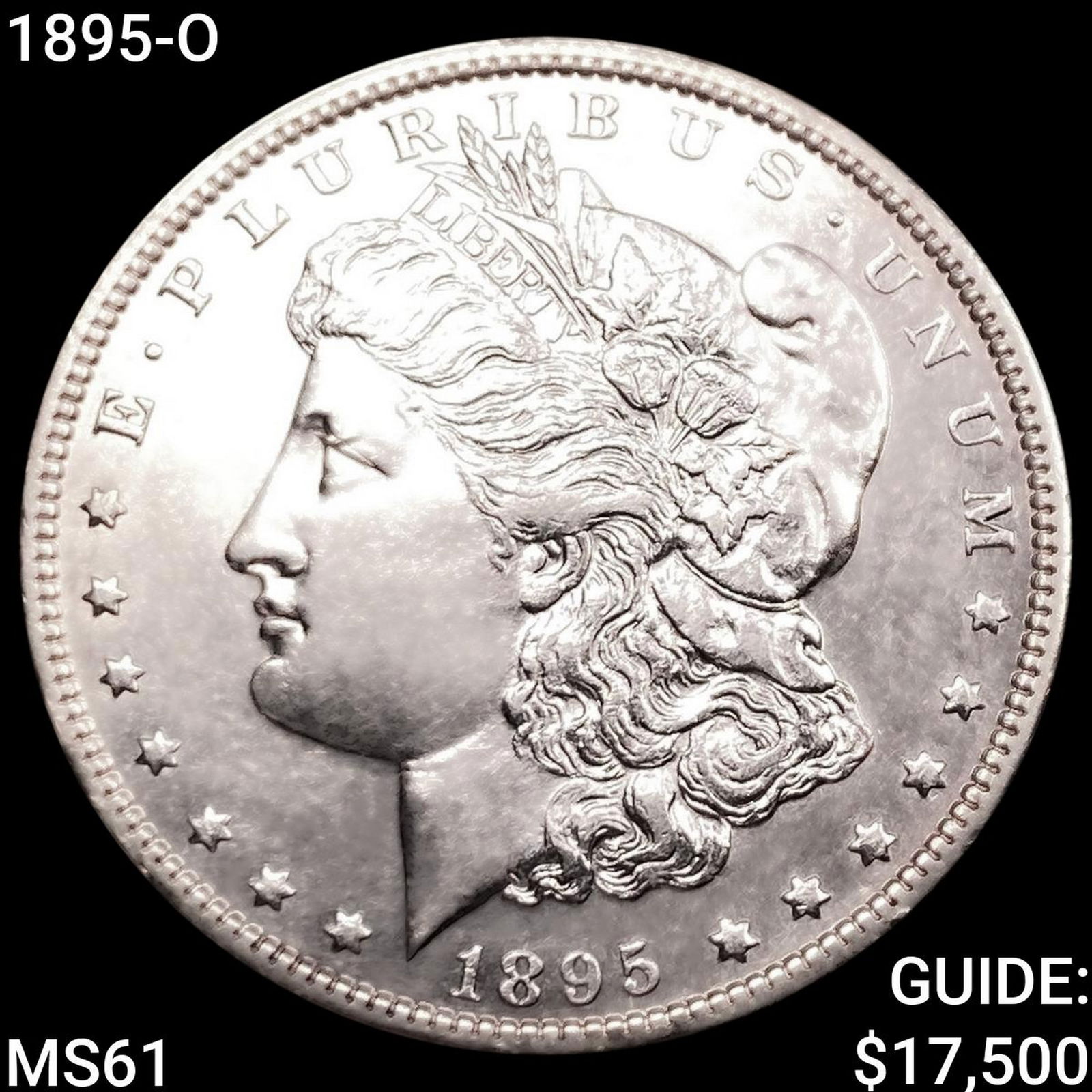 1895-O Morgan Silver Dollar UNCIRCULATED (1 of 2)