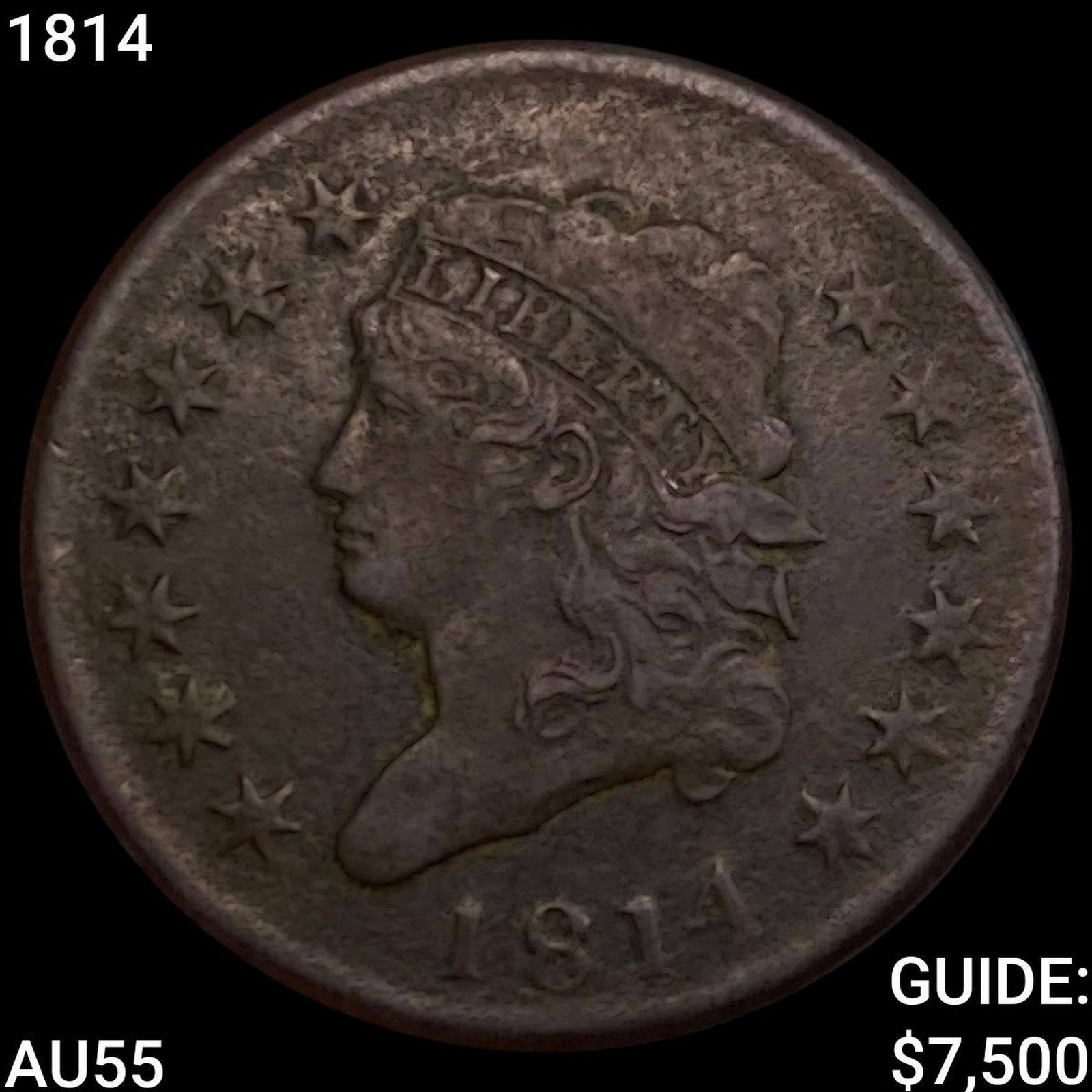 1814 Classic Head Large Cent HIGH GRADE (1 of 2)