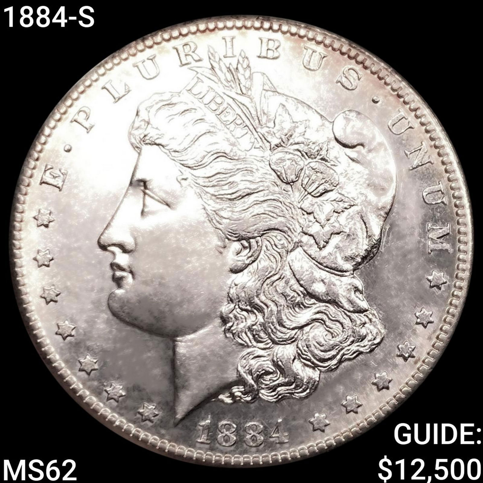 1884-S Morgan Silver Dollar UNCIRCULATED (1 of 2)