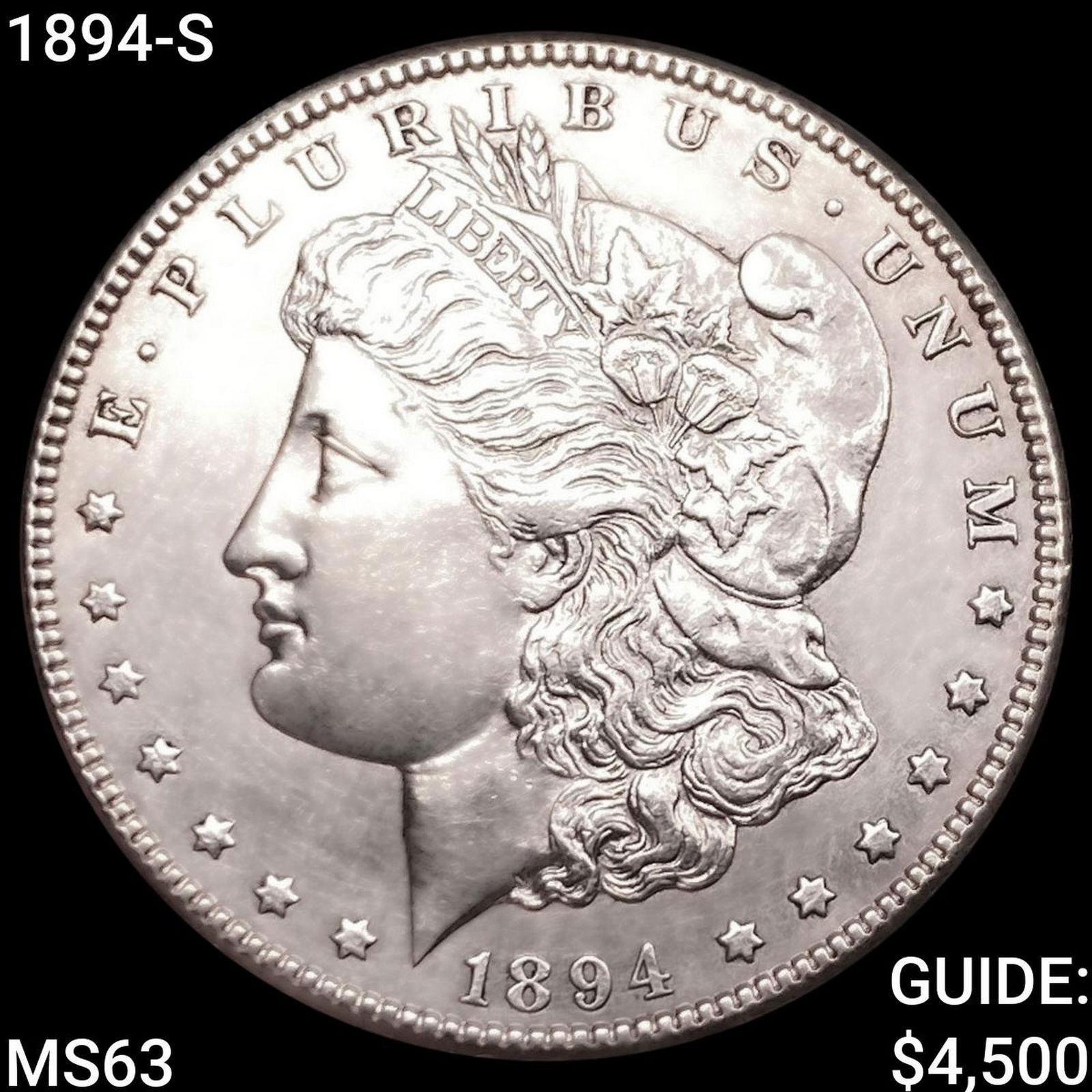1894-S Morgan Silver Dollar CHOICE BU (1 of 2)