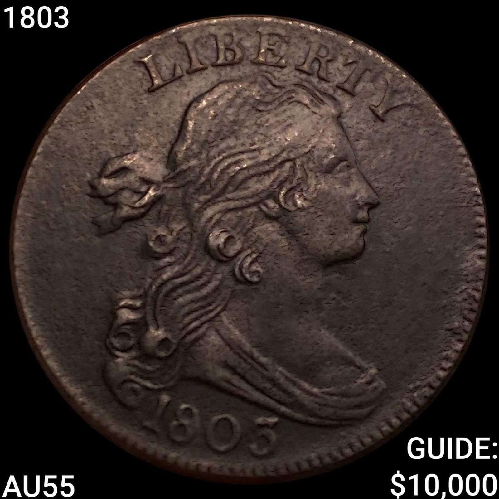 1803 Draped Bust Large Cent HIGH GRADE (1 of 2)