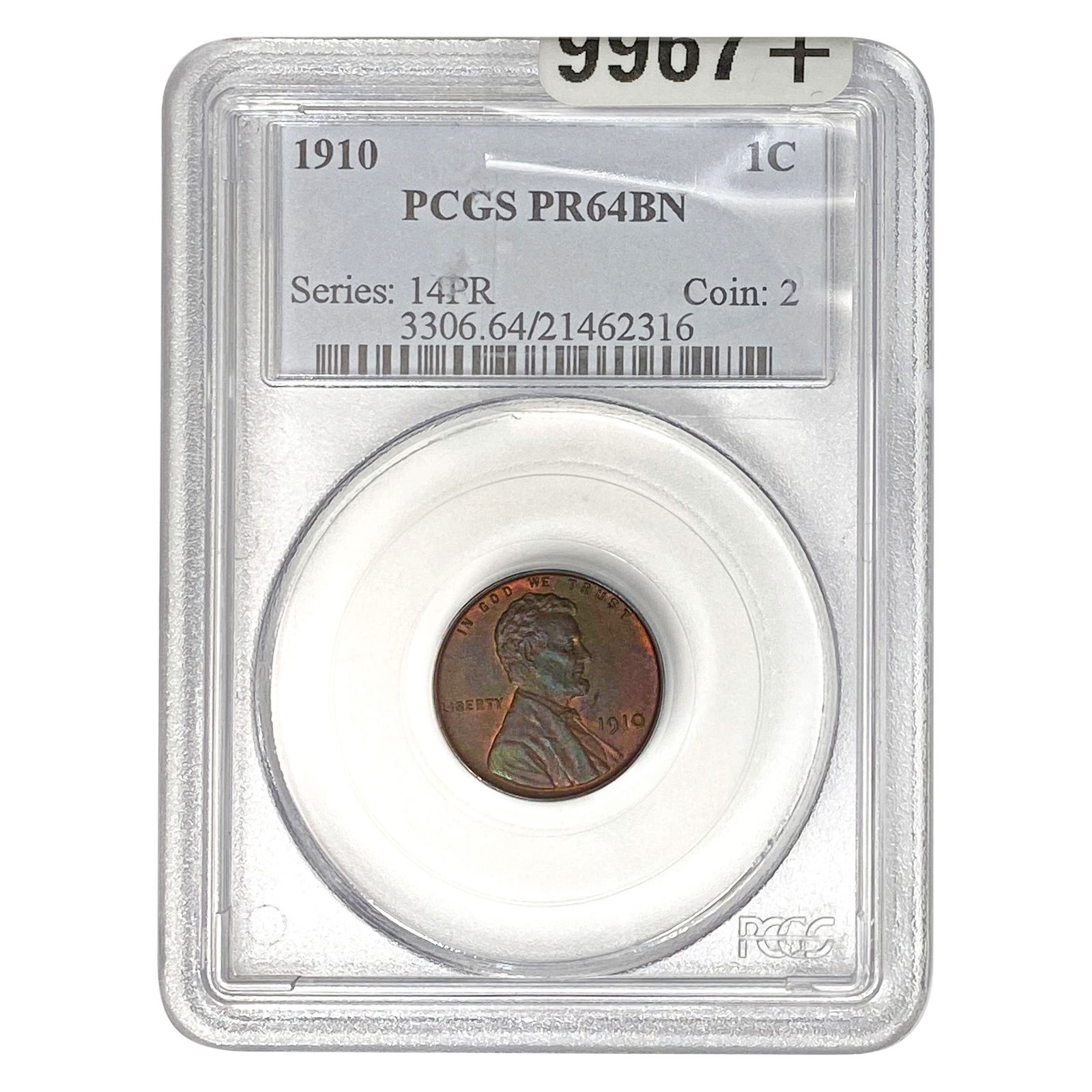 1910 Wheat Cent PCGS PR64 BN (1 of 2)