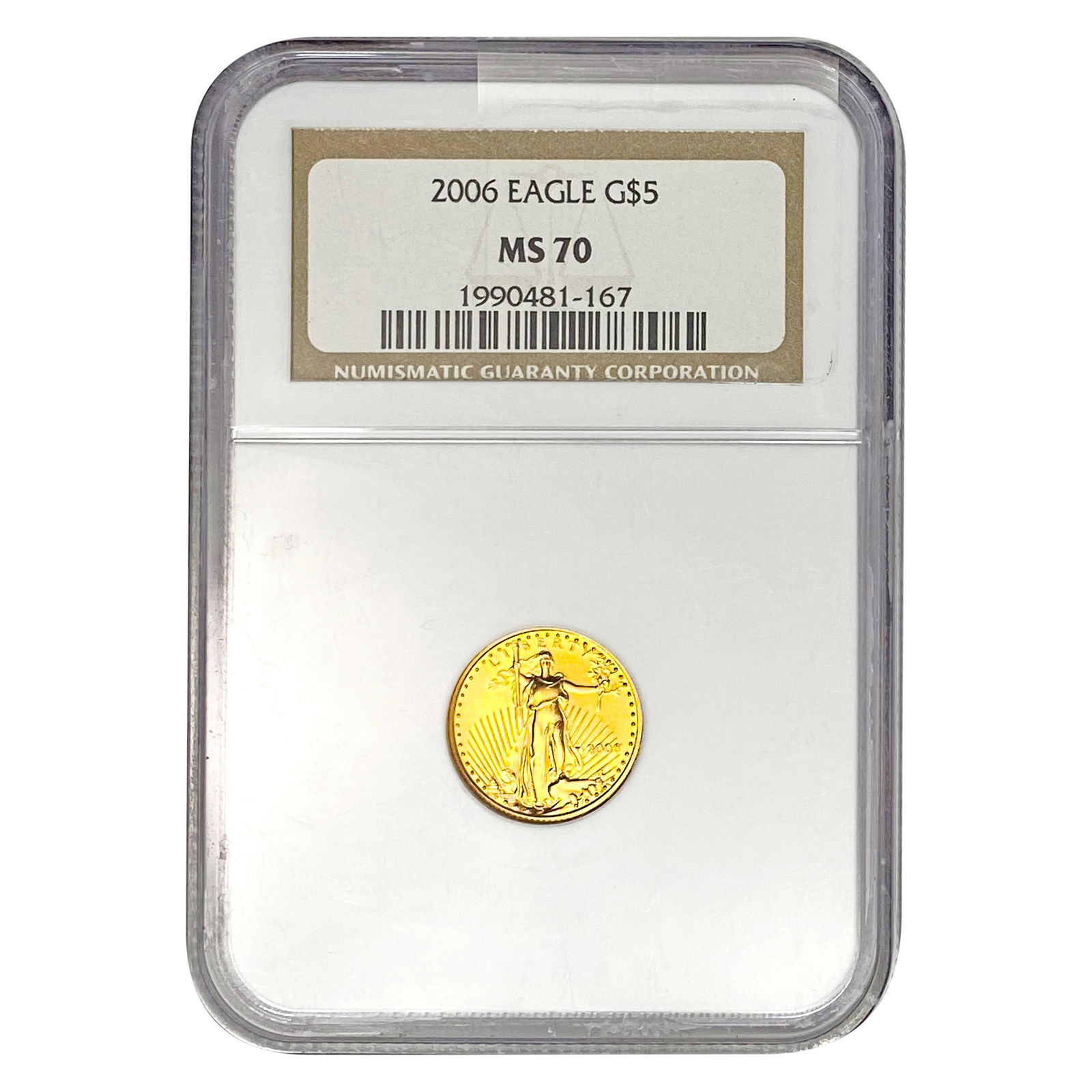 2006 $5 Gold Half Eagle NGC MS70 (1 of 2)