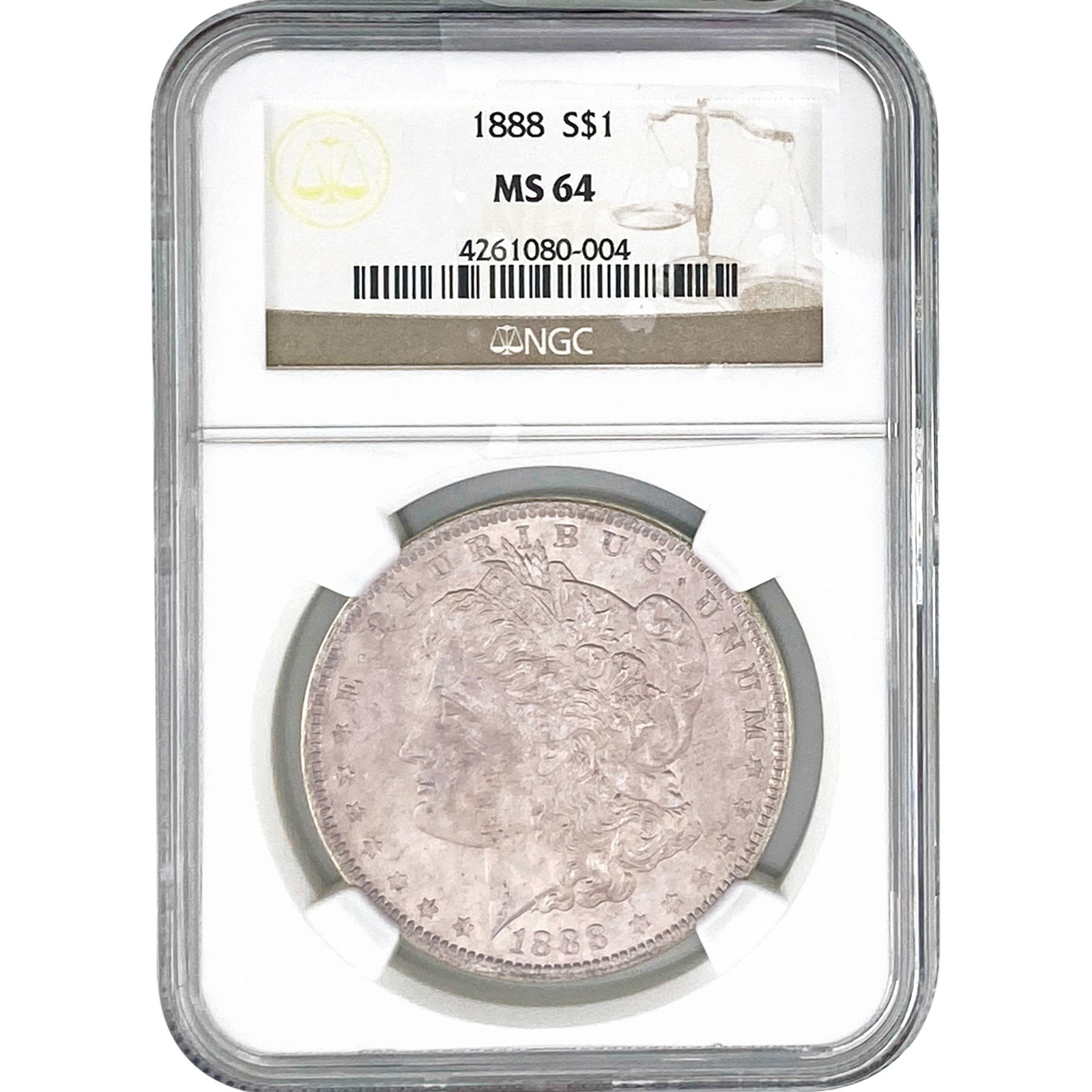 1888 Morgan Silver Dollar NGC MS64 (1 of 2)
