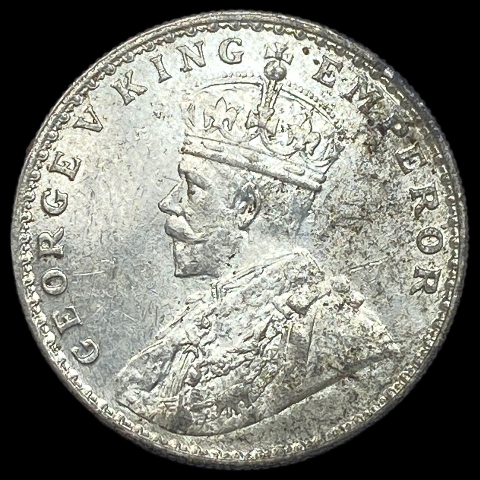 1919 British-India Silver Rupee UNCIRCULATED (1 of 2)
