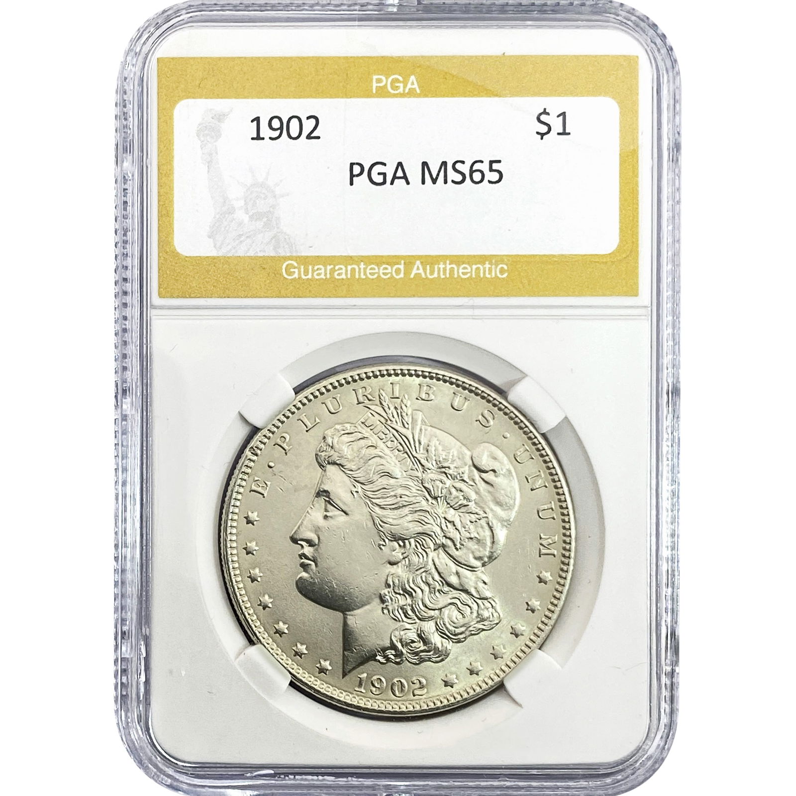 1902 Morgan Silver Dollar PGA MS65 (1 of 2)