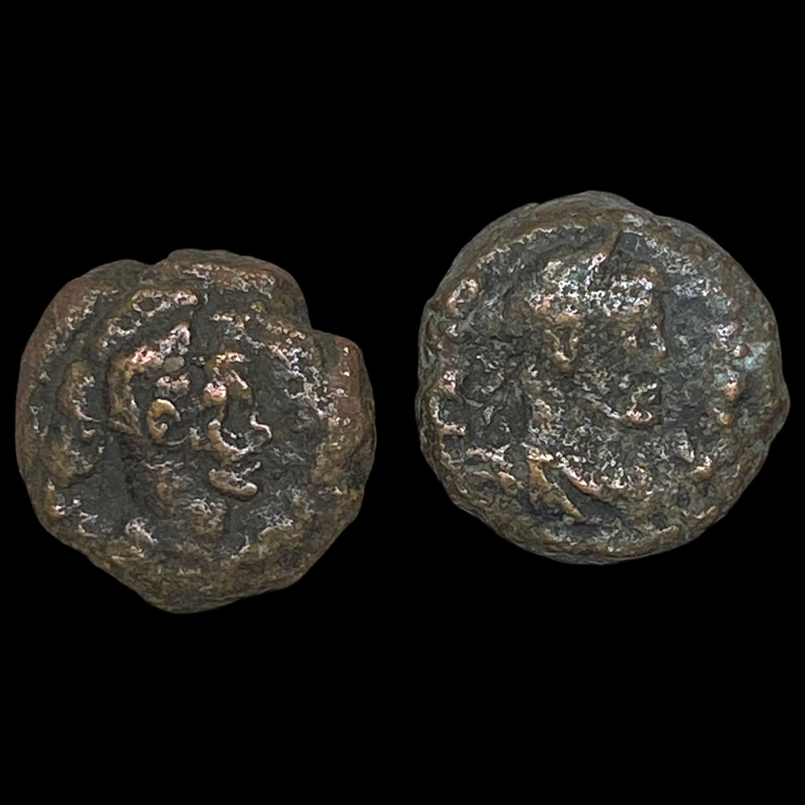 [2 Coins]Roman Egypt 235-284 AD BI Tetradrachm NEARLY UNCIRCULATED (1 of 2)