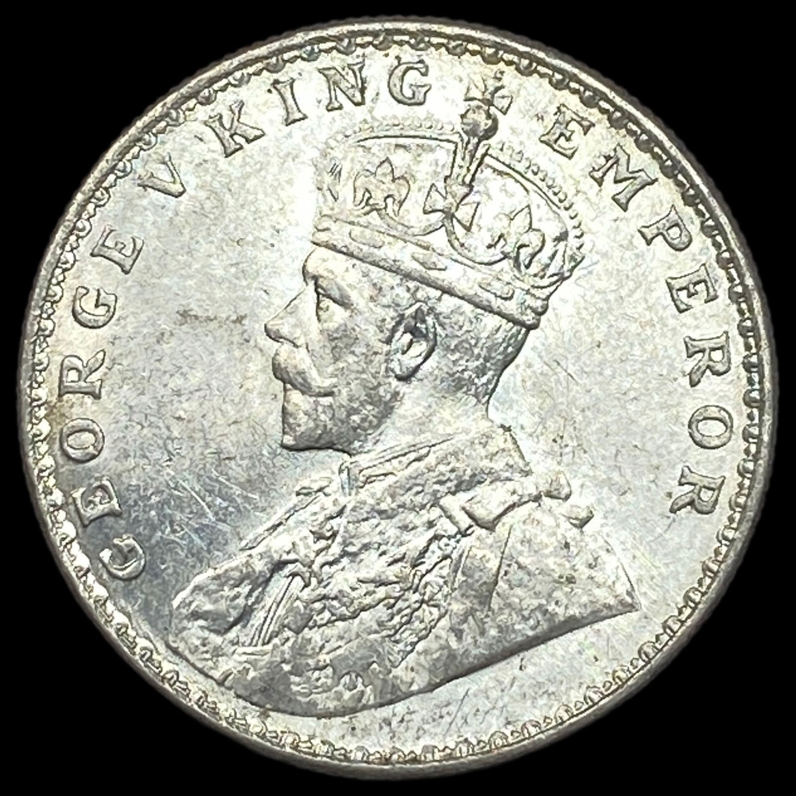 1919 British-India Silver Rupee UNCIRCULATED (1 of 2)