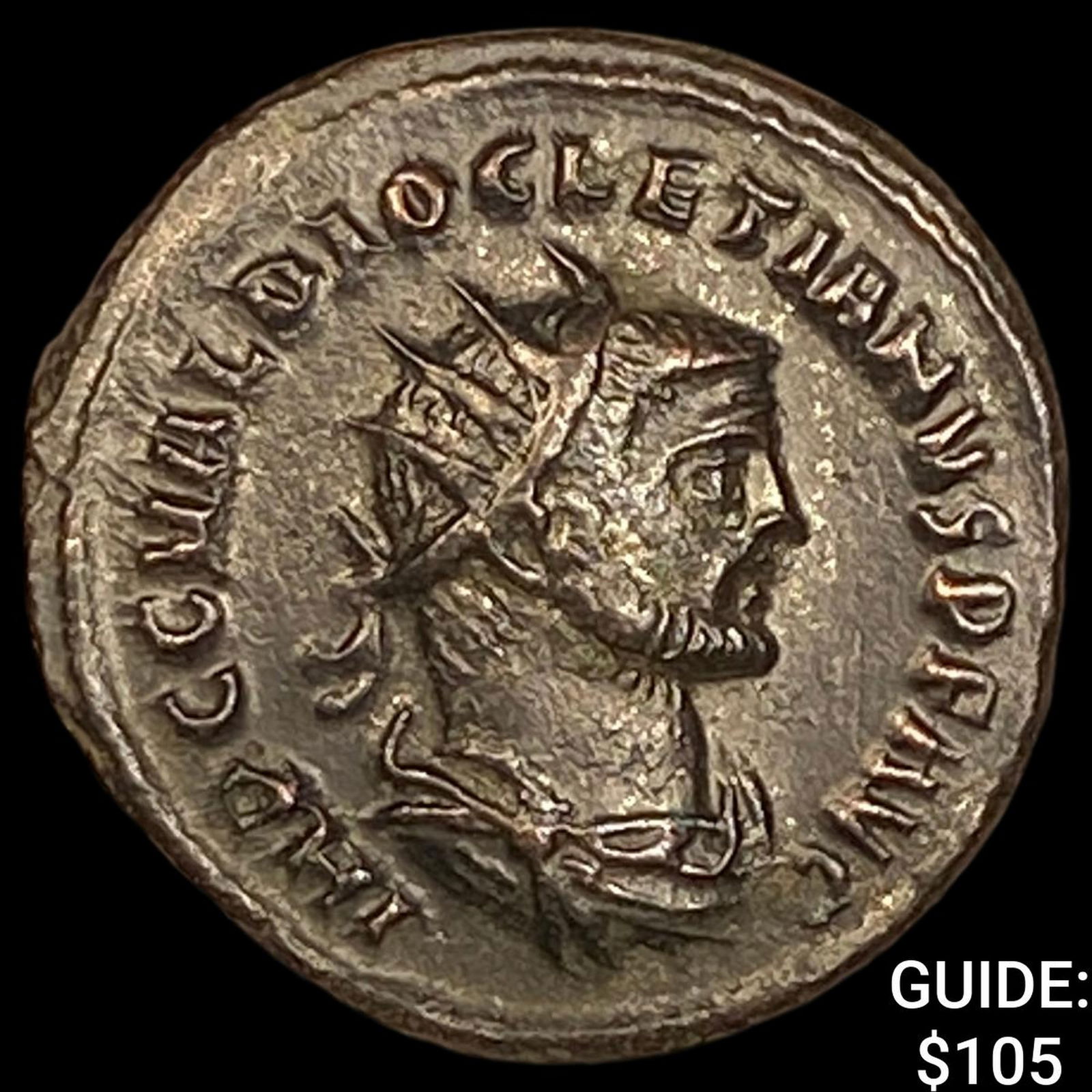 Roman Diocletian 284-305 AD BI Nummus CHOICE AU: Roman Diocletian 284-305 AD BI Nummus CHOICE AU