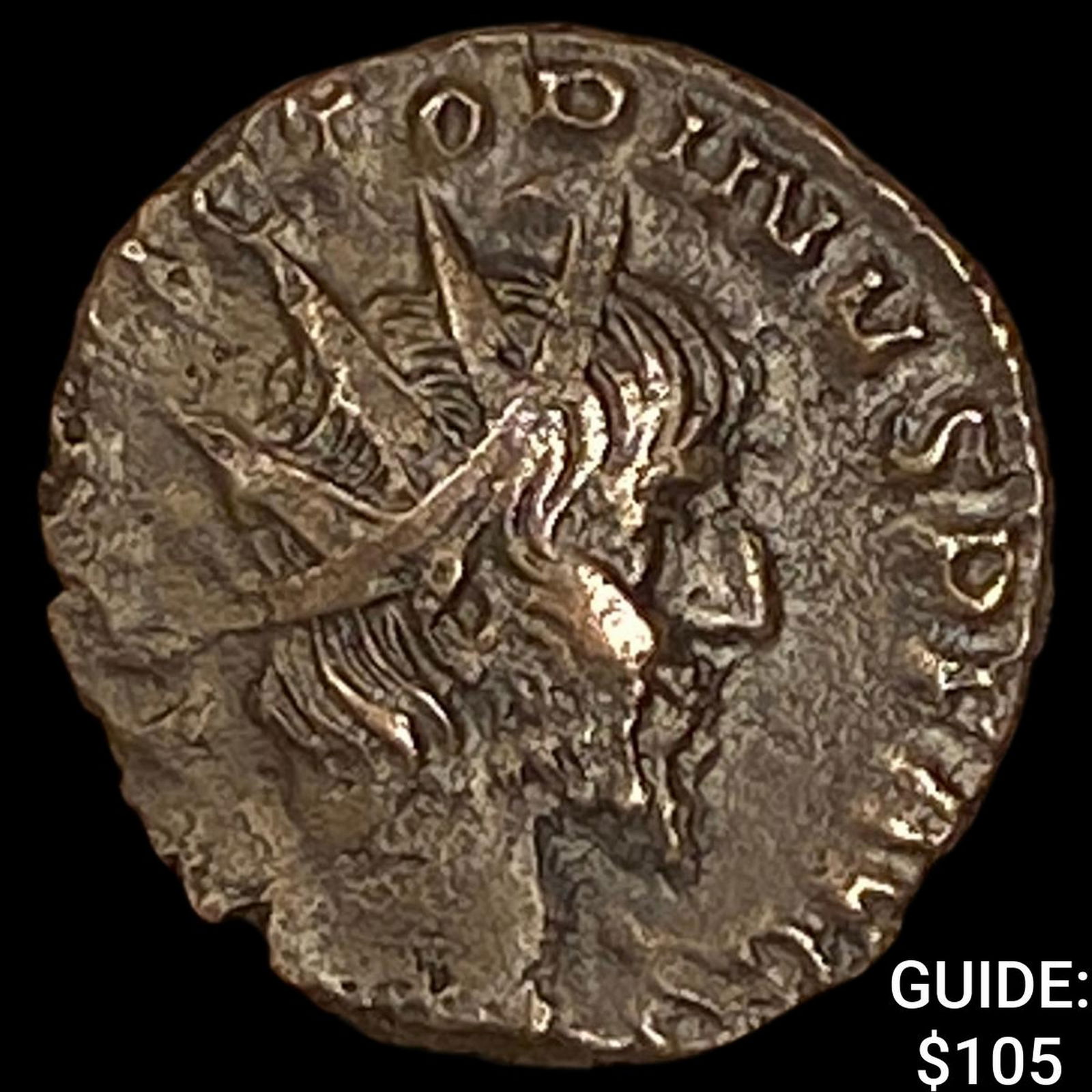 Romano-Gallic Victorinus 269-271 BI Dbl Denarius CHOICE AU (1 of 2)