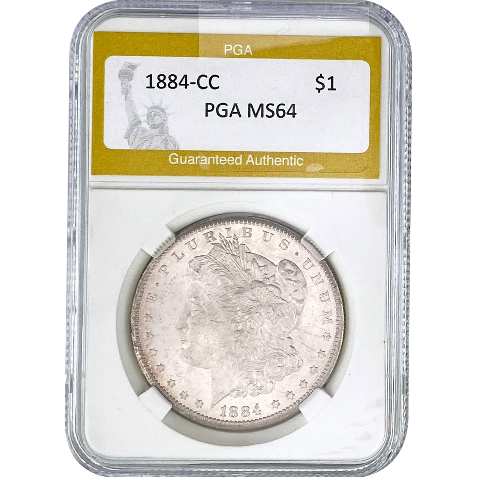1884-CC Morgan Silver Dollar PGA MS64 (1 of 2)