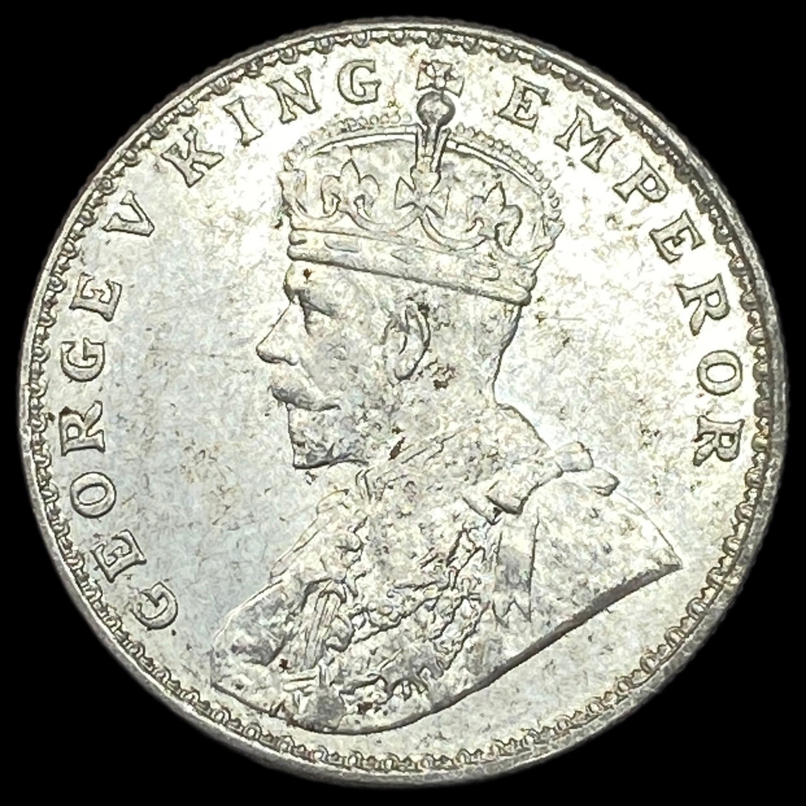 1919 British-India Silver Rupee UNCIRCULATED (1 of 2)