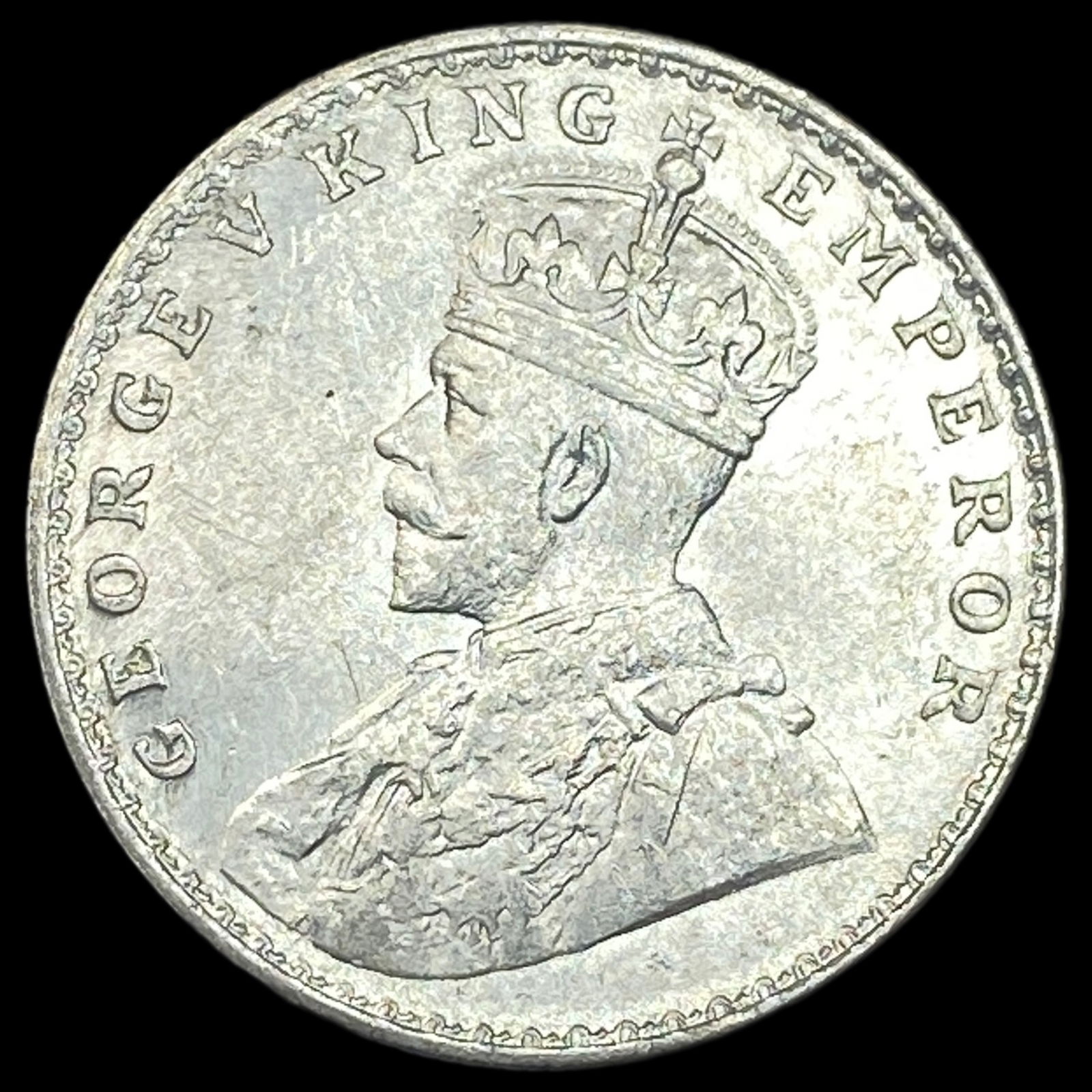 1920 British-India Silver Rupee UNCIRCULATED (1 of 2)
