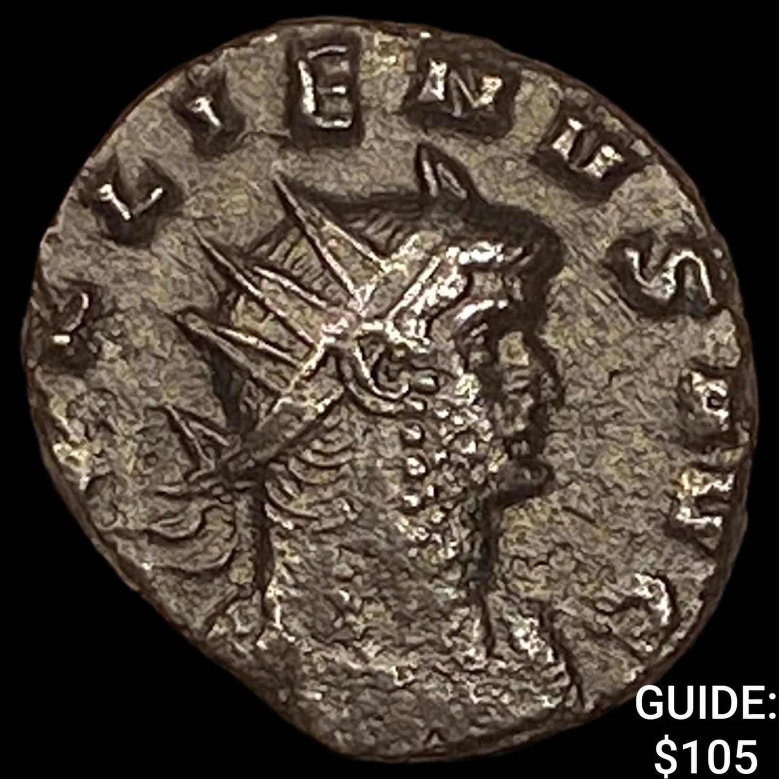 Roman Gallienus 253-268 AD BI Dbl Denarius CHOICE AU (1 of 2)