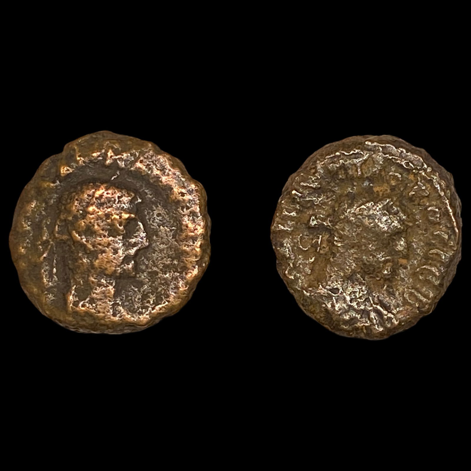 [2 Coins]Roman Egypt 235-284 AD BI Tetradrachm NEARLY UNCIRCULATED (1 of 2)