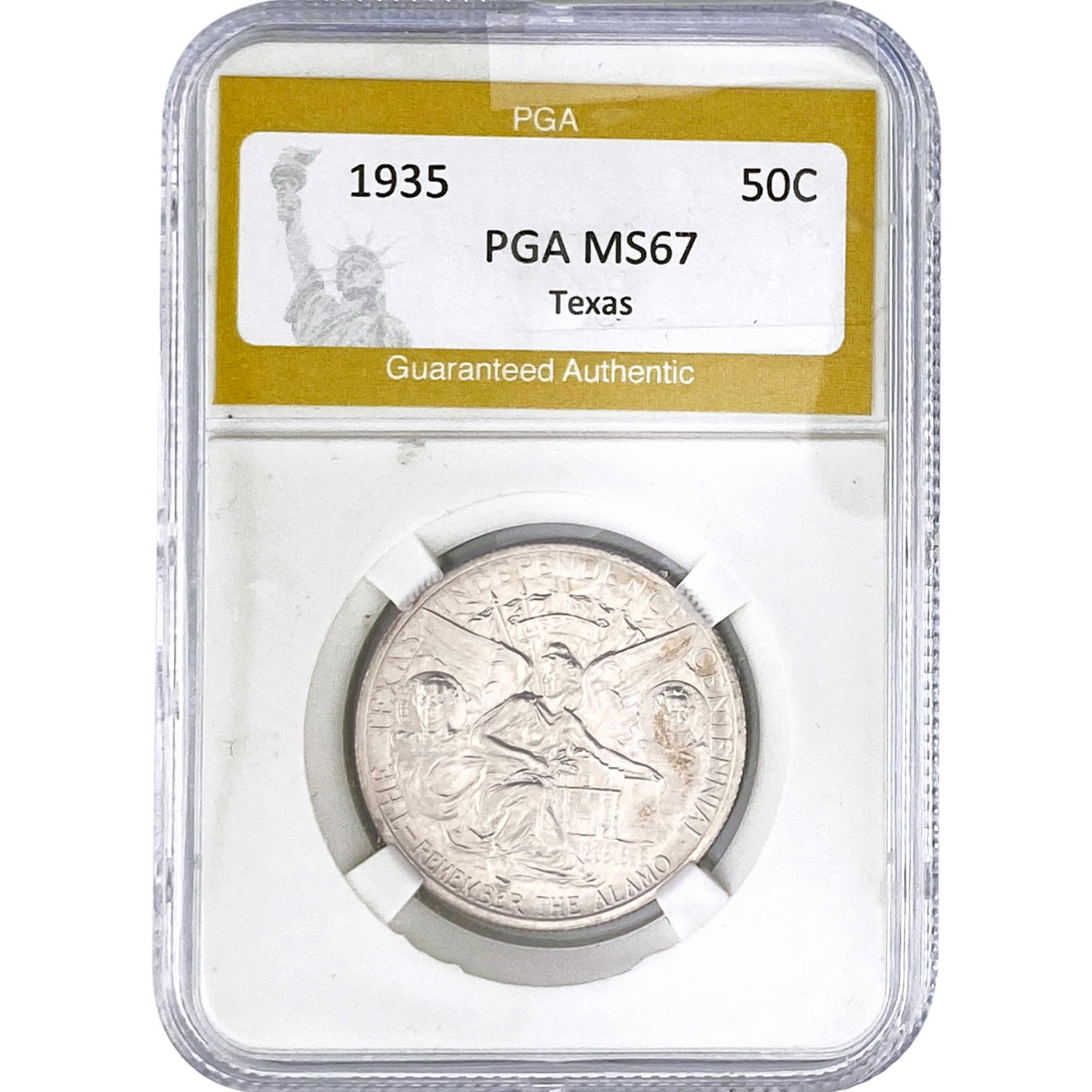 1935 Texas Half Dollar PGA MS67 (1 of 2)