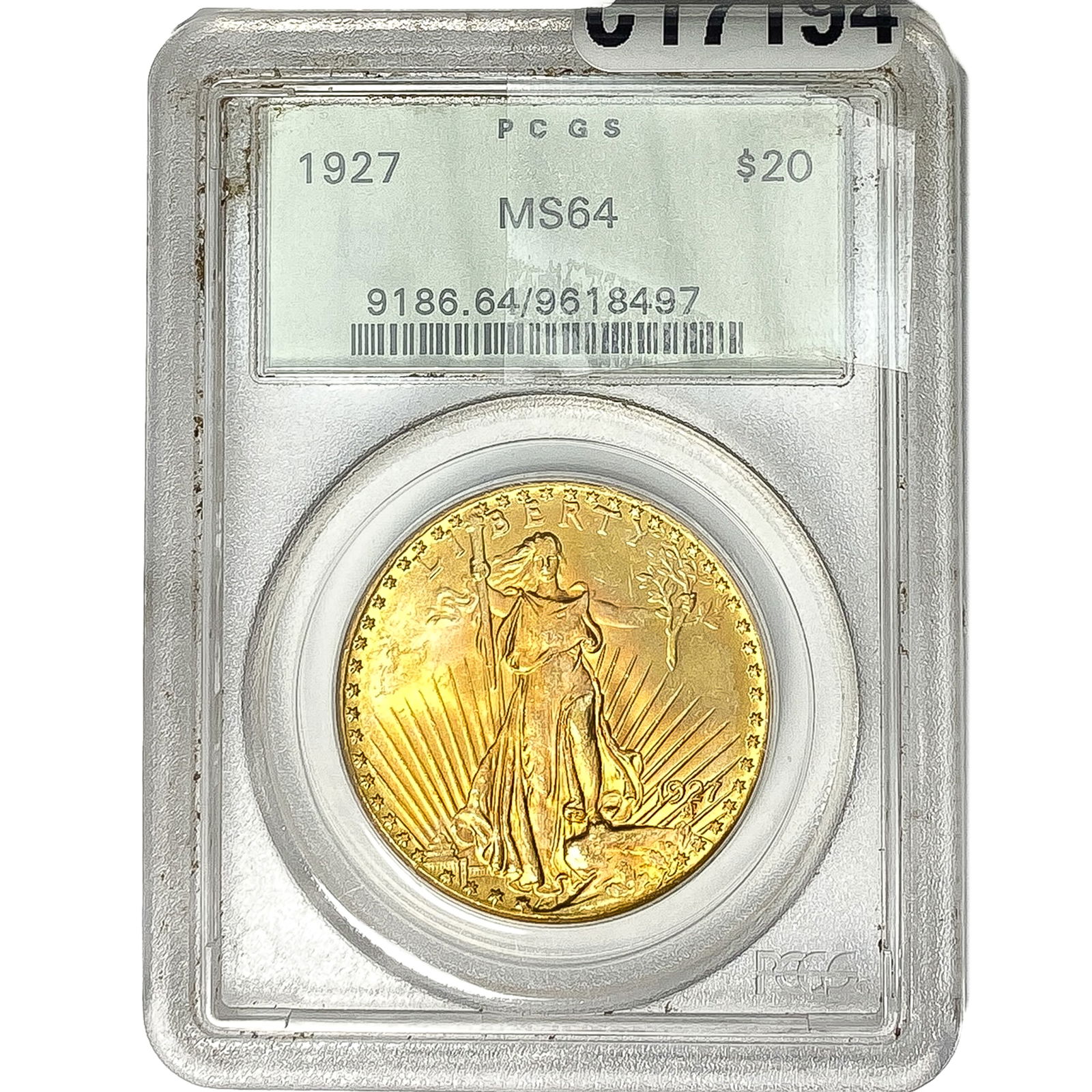 1927 $20 Gold Double Eagle PCGS MS64 (1 of 2)