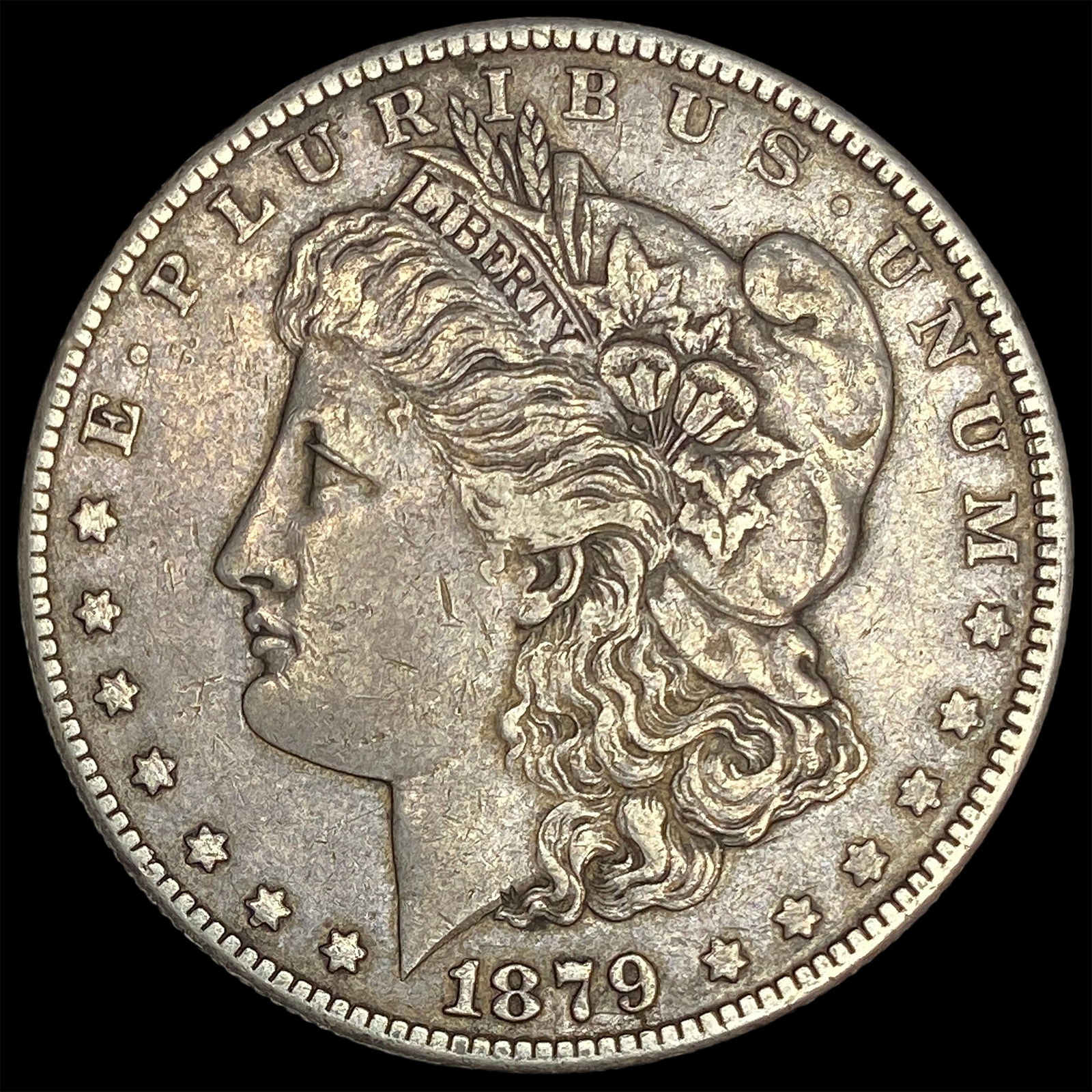 1879-S Rev 78 Silver Morgan Dollar NEARLY UNCIRCULATED (1 of 2)