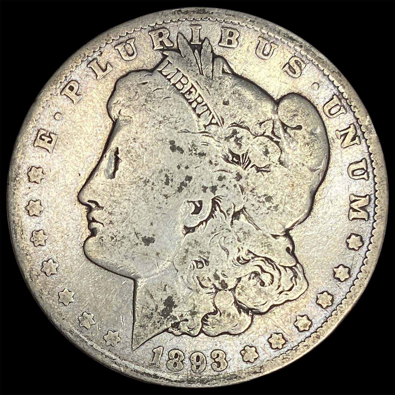 1893 Morgan Silver Dollar NICELY CIRCULATED (1 of 2)