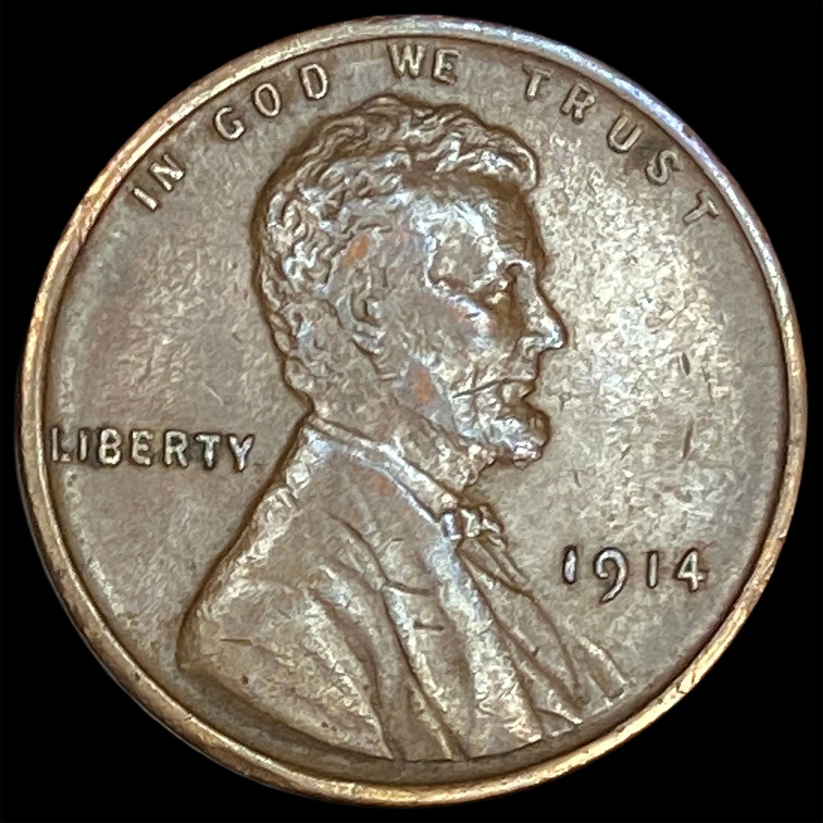 1914 Lincoln Wheat Cent CLOSELY UNCIRCULATED (1 of 2)