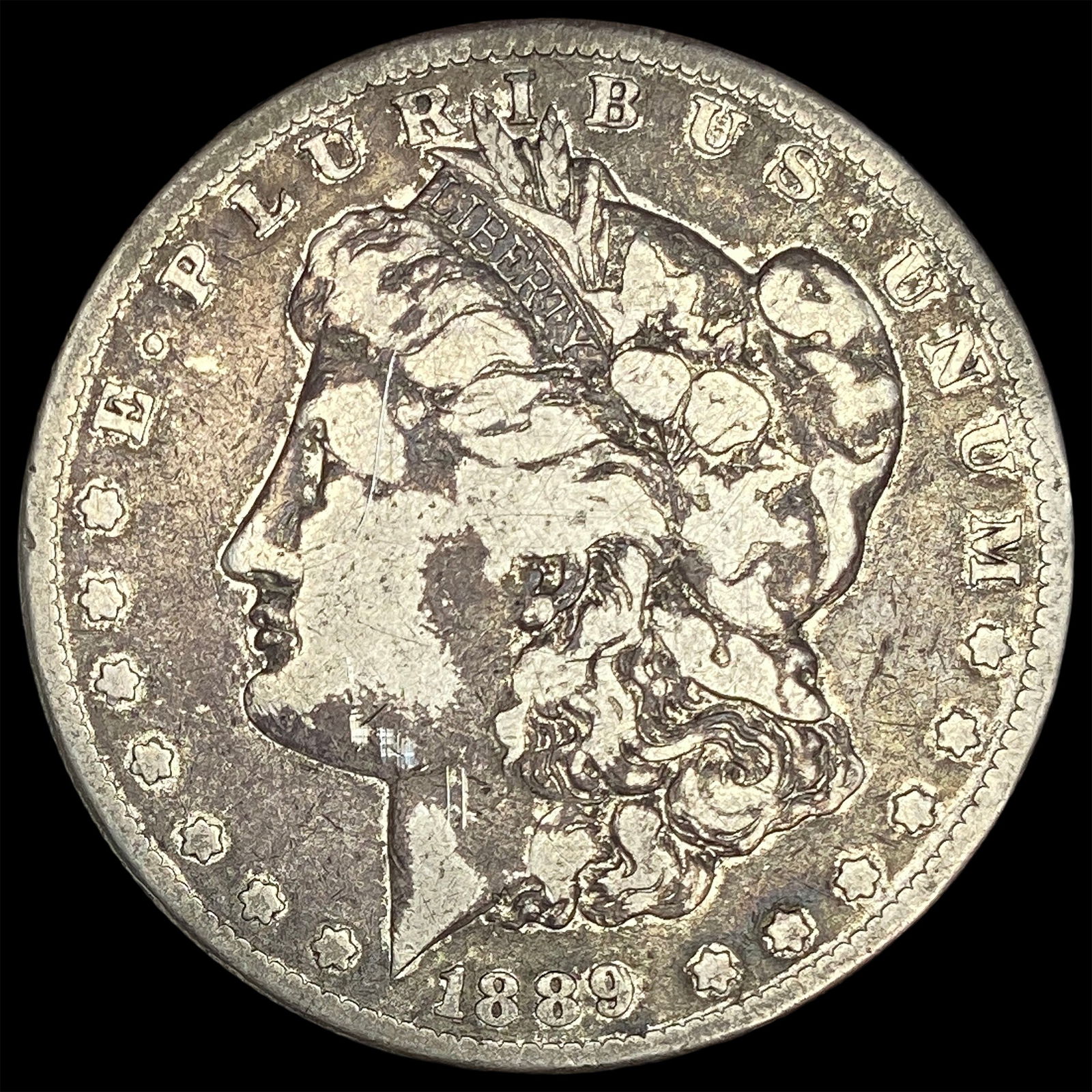 1889-CC Silver Morgan Dollar NICELY CIRCULATED (1 of 2)