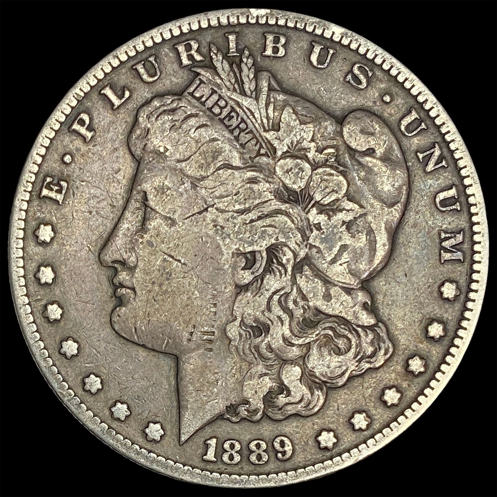1889 Morgan Silver Dollar HIGH GRADE: 1889 Morgan Silver Dollar HIGH GRADE