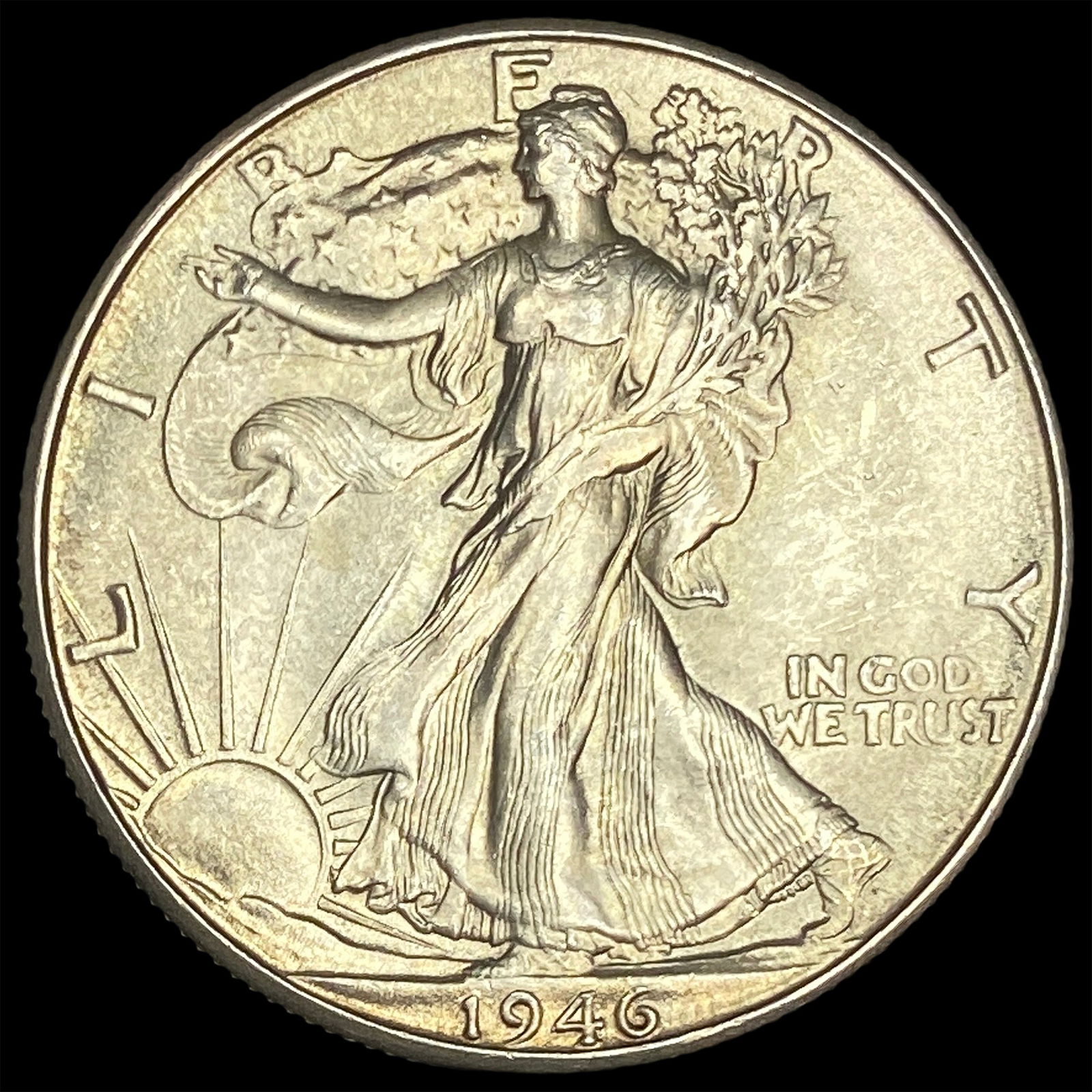 1946-D Silver Half Dollar GEM BU (1 of 2)