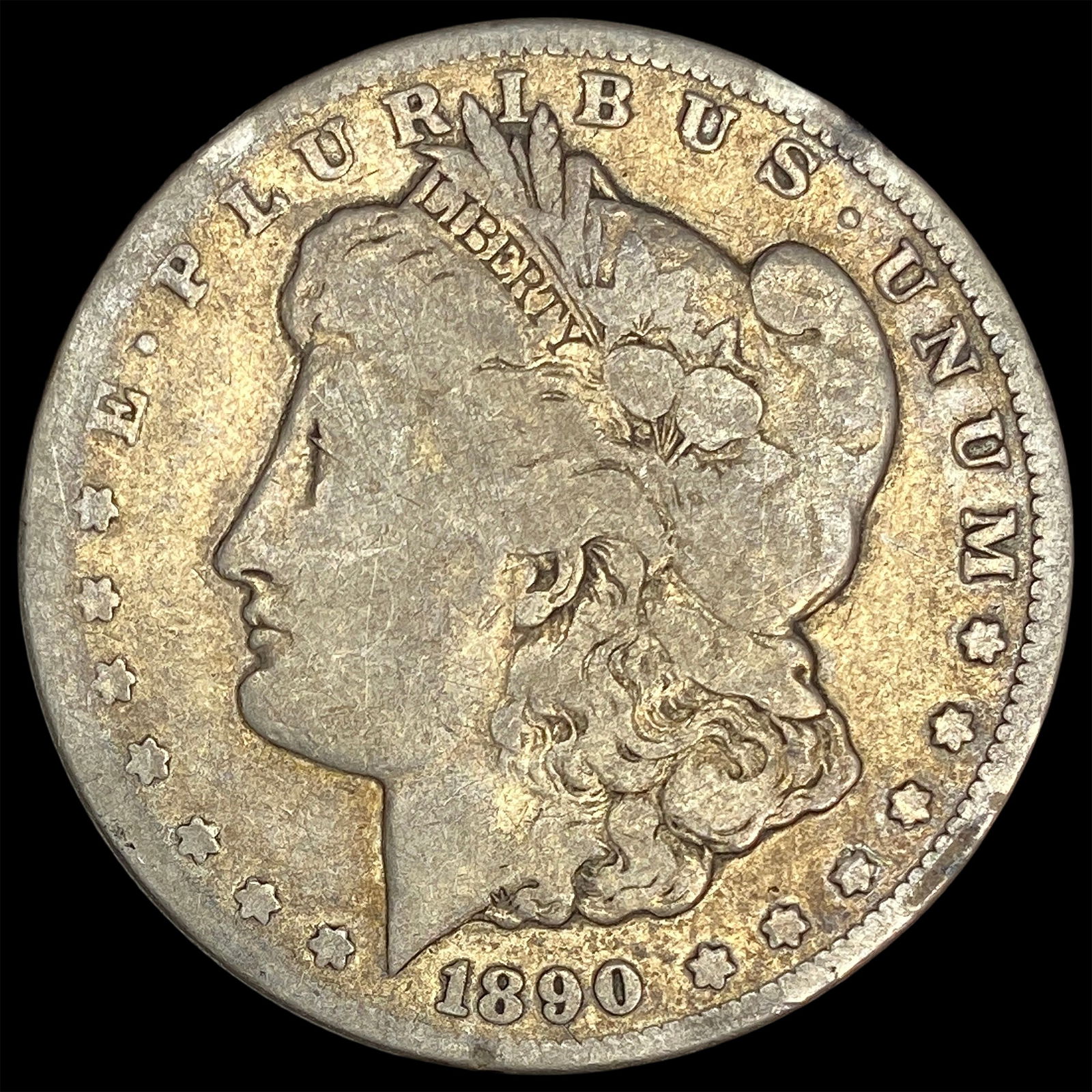 1890-CC Silver Morgan Dollar NICELY CIRCULATED (1 of 2)