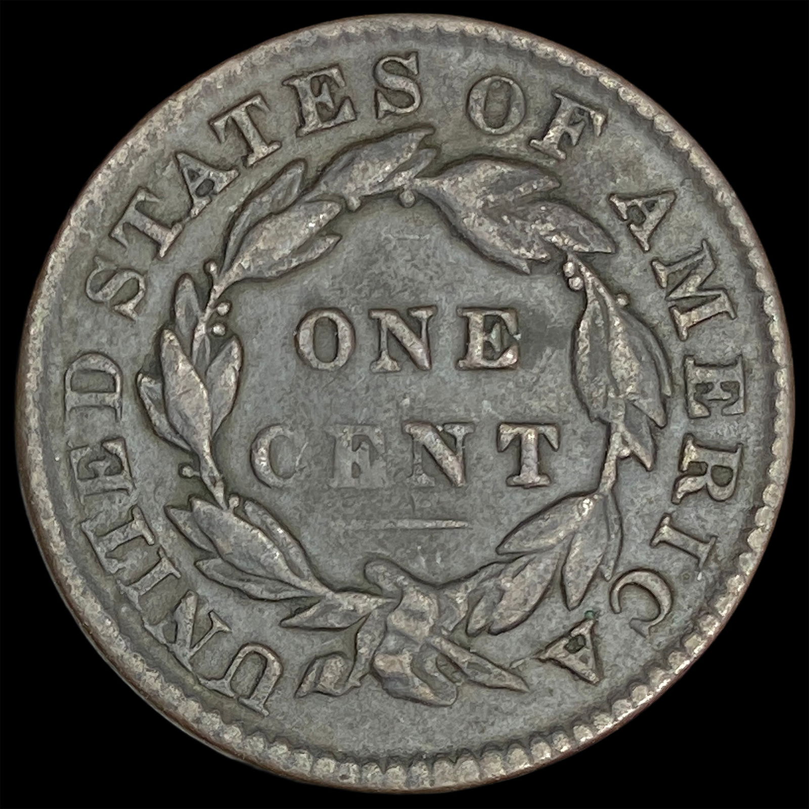 1833 Coronet Head Large Cent LIGHTLY CIRCULATED - 2
