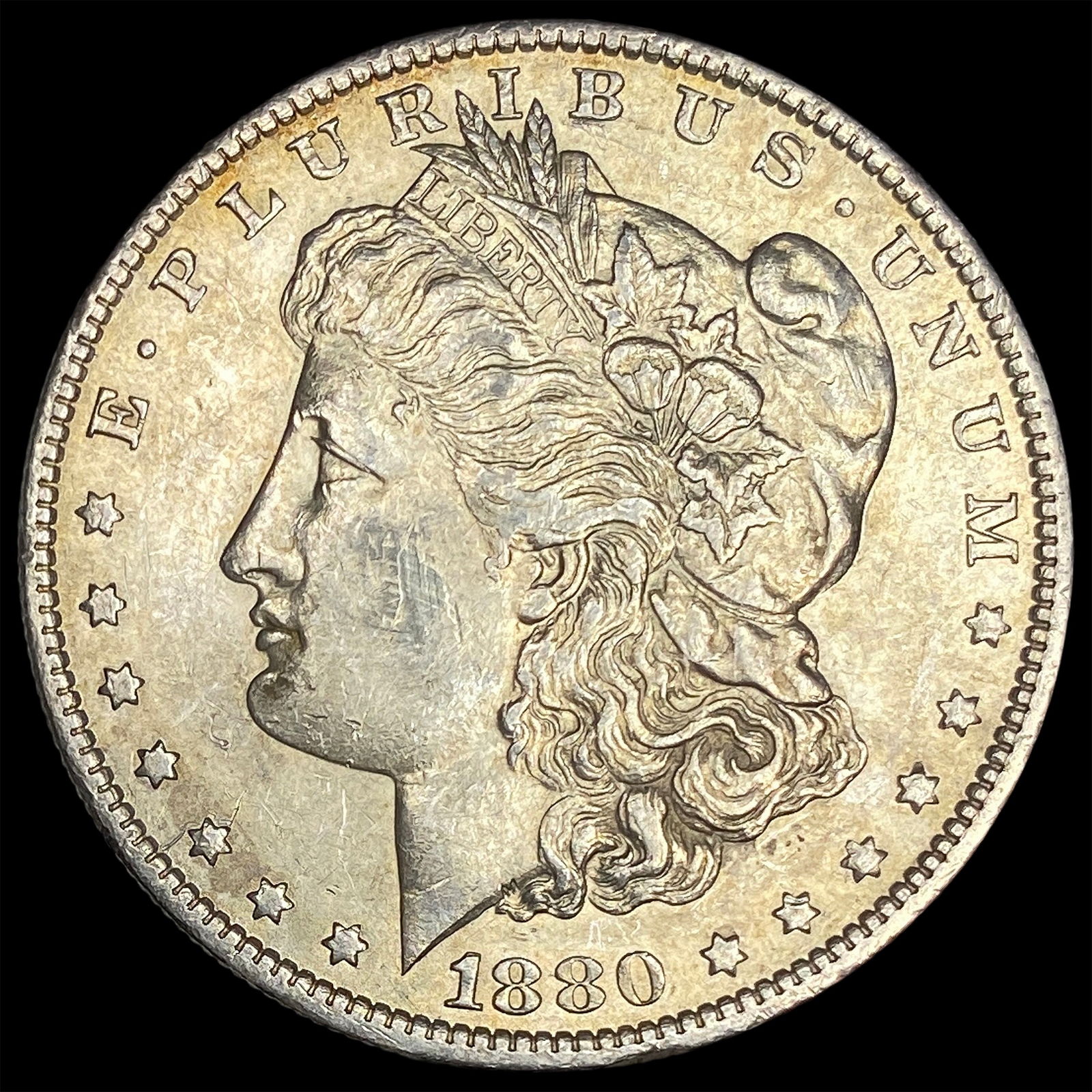 1880 Morgan Silver Dollar CLOSELY UNCIRCULATED (1 of 2)