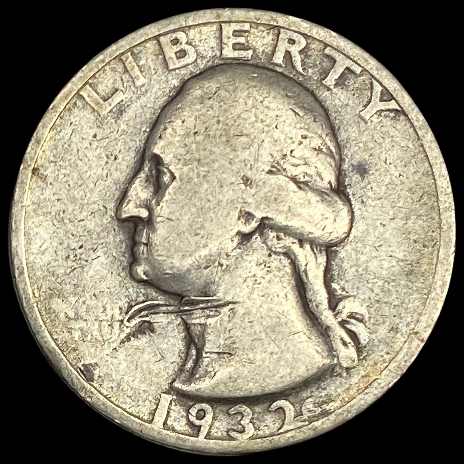 1932-D Silver Washington Quarter NICELY CIRCULATED (1 of 2)