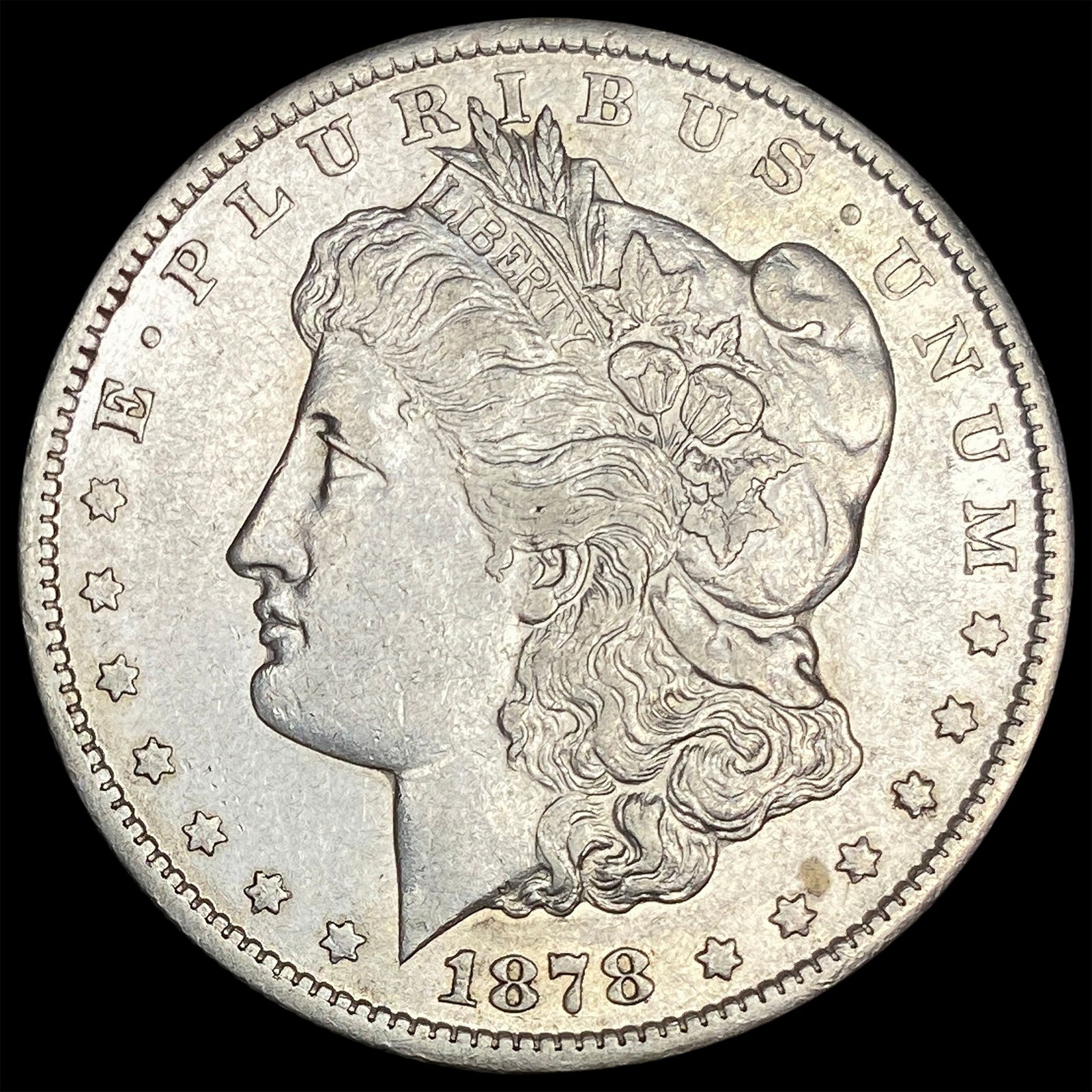 1878-CC Silver Morgan Dollar NEARLY UNCIRCULATED (1 of 2)