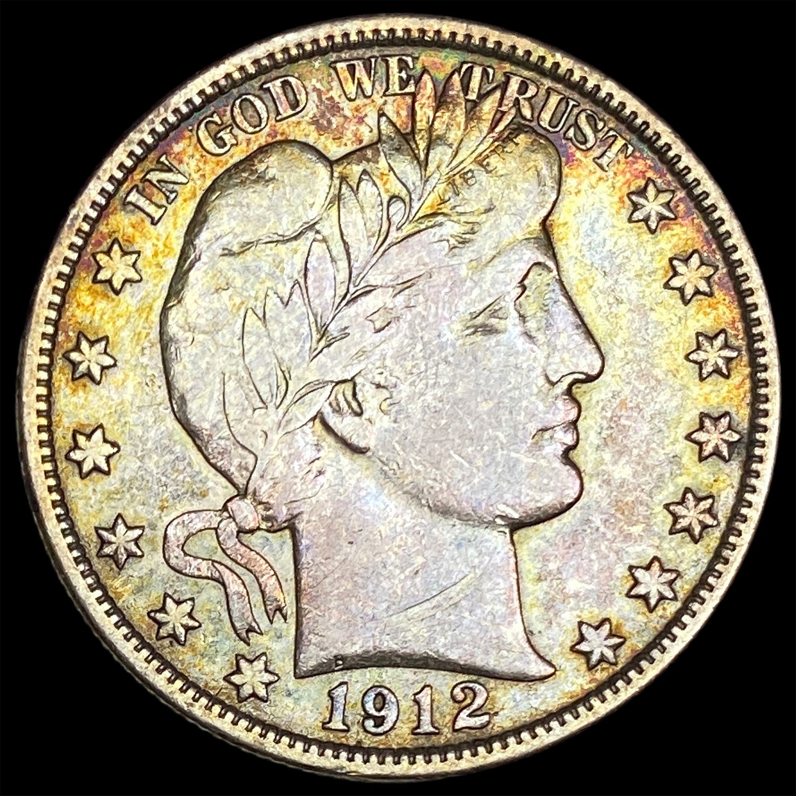 1912 Barber Half Dollar NEARLY UNCIRCULATED (1 of 2)