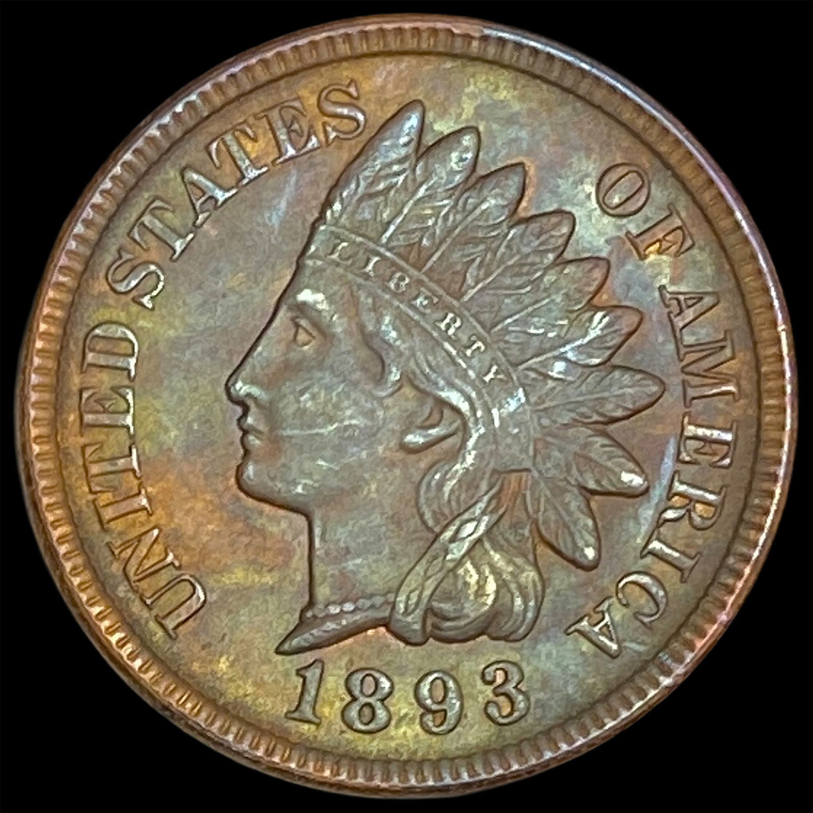 1893 Indian Head Cent UNCIRCULATED (1 of 2)