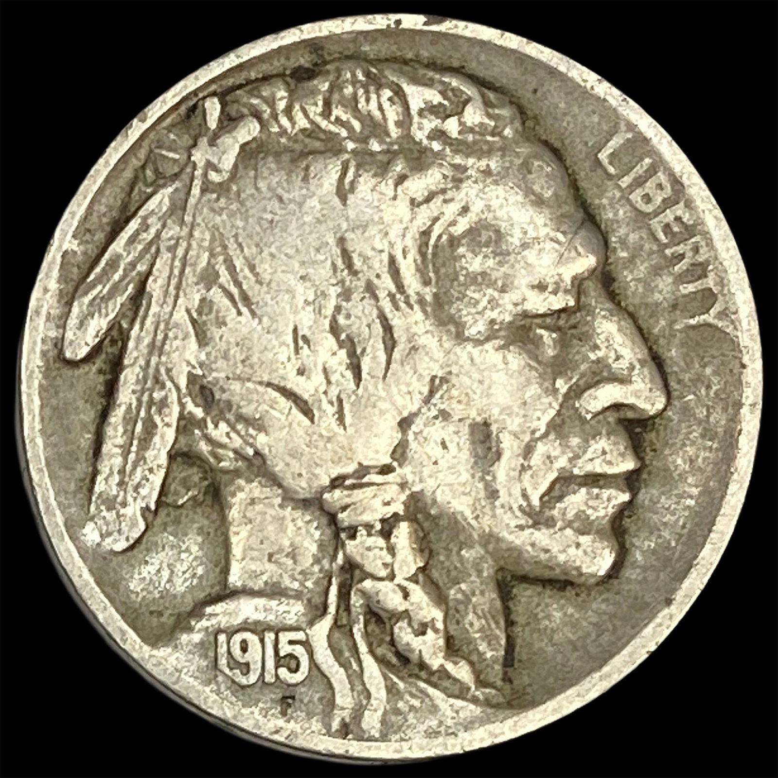 1915-S Buffalo Nickel LIGHTLY CIRCULATED (1 of 2)