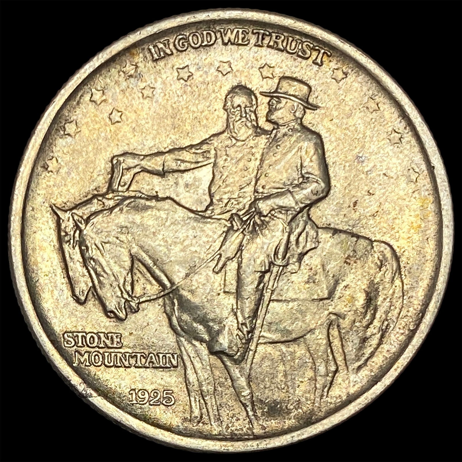 1925 Silver Stone Mountain Half Dollar UNCIRCULATED (1 of 2)