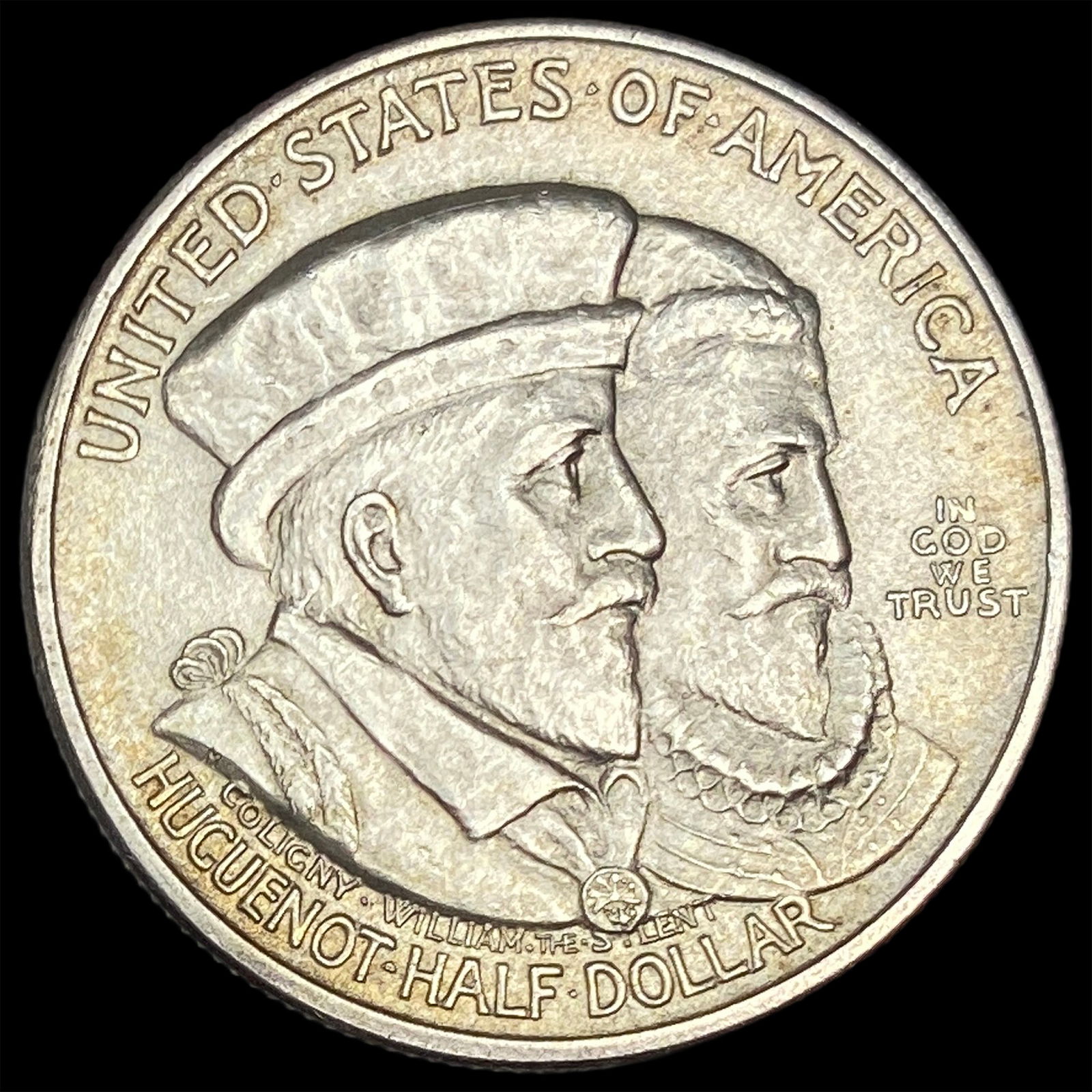 1924 Silver Huguenot-Walloon Half Dollar UNCIRCULATED (1 of 2)