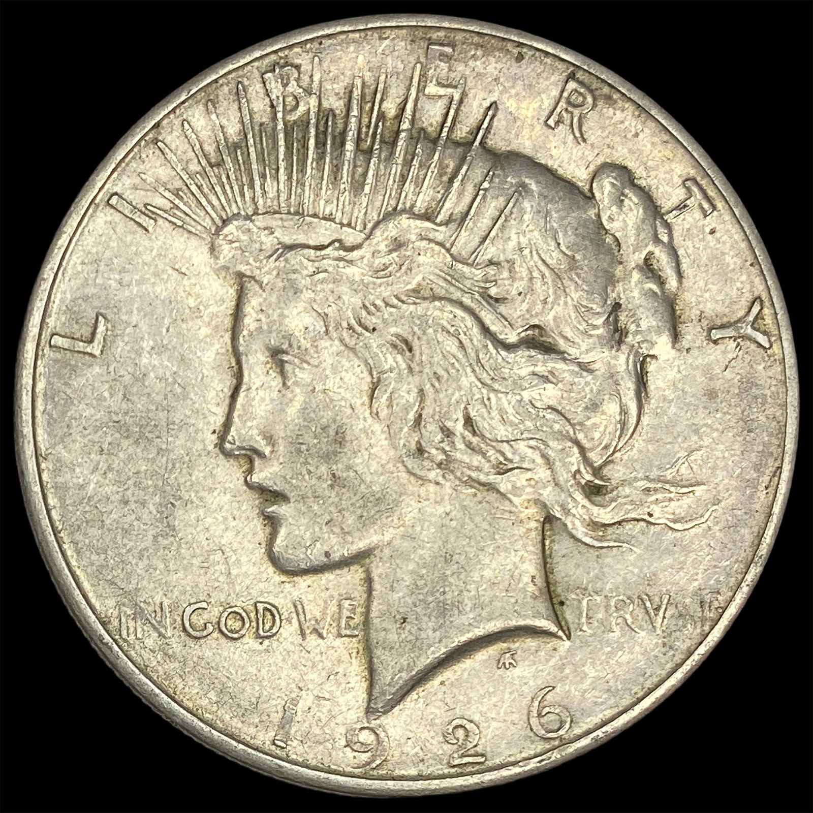 1926-D Silver Peace Dollar CLOSELY UNCIRCULATED (1 of 2)