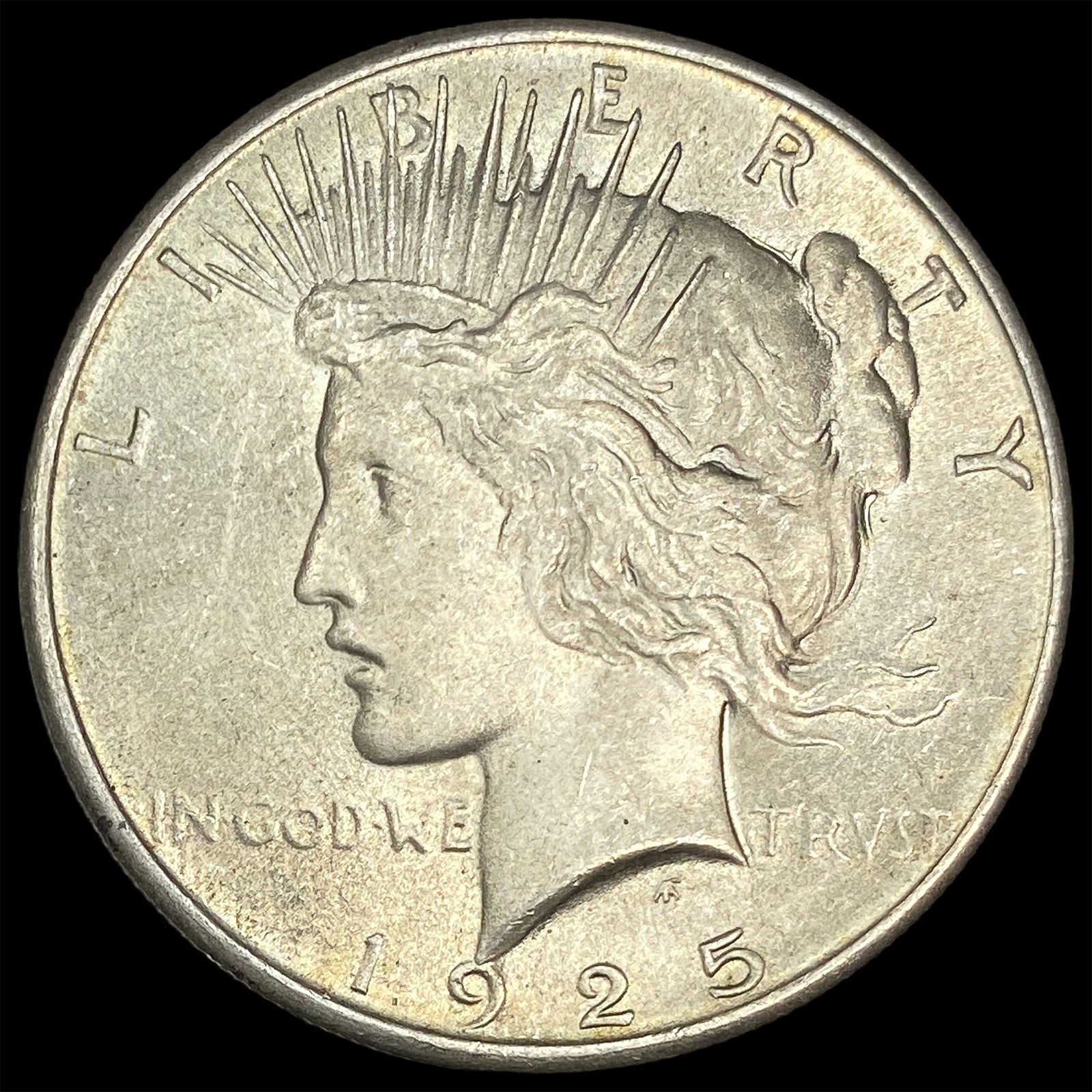 1925 Silver Peace Dollar GEM BU (1 of 2)