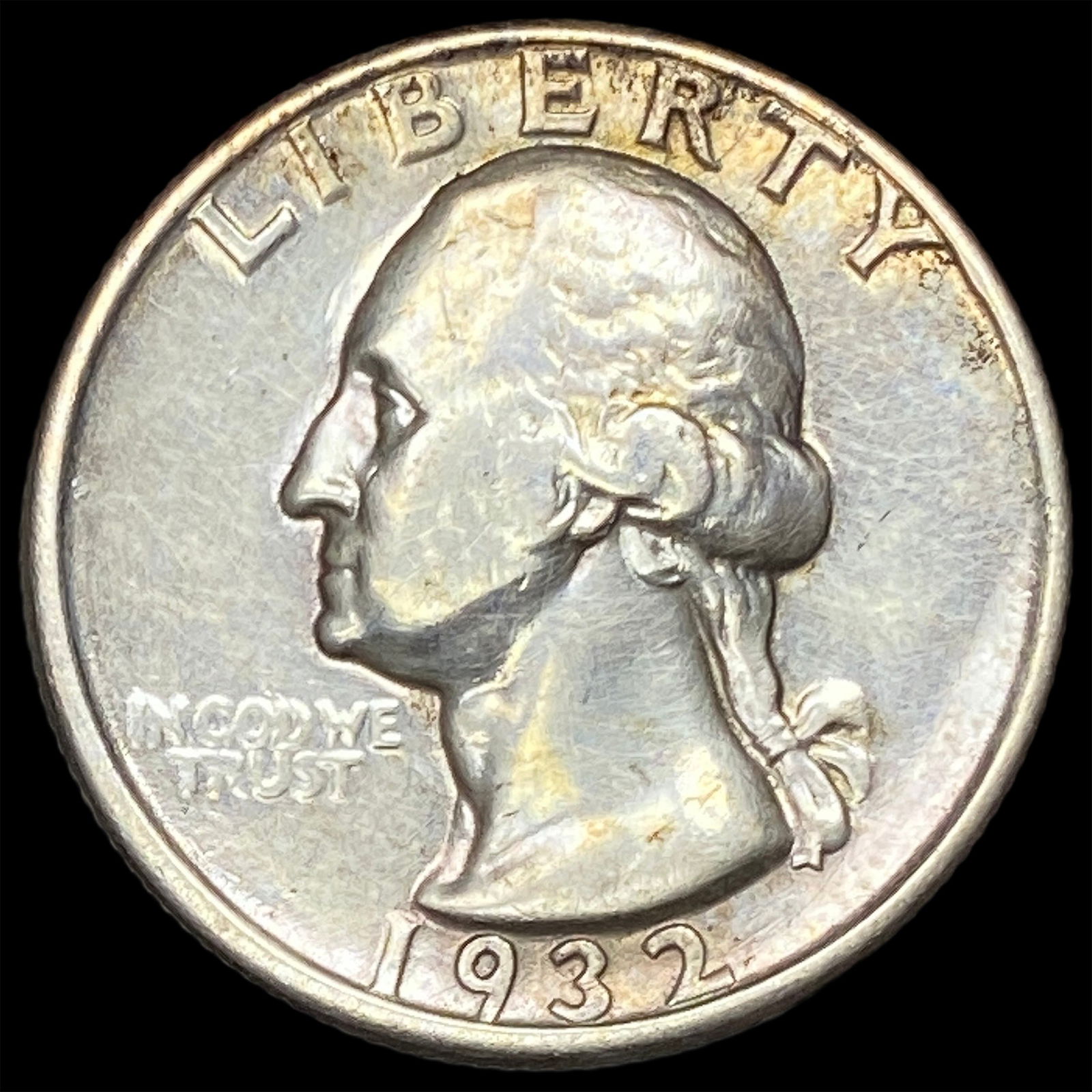 1932-D Silver Washington Quarter NEARLY UNCIRCULATED (1 of 2)