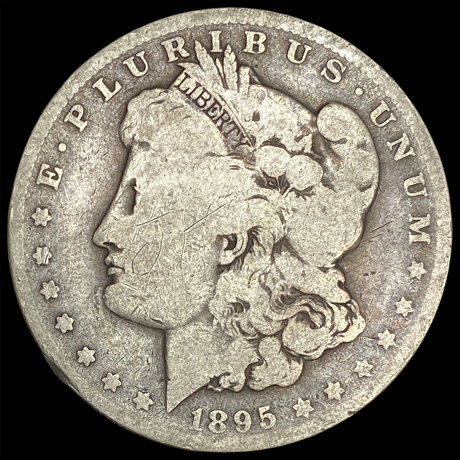 1895-O Silver Morgan Dollar HIGH GRADE (1 of 2)