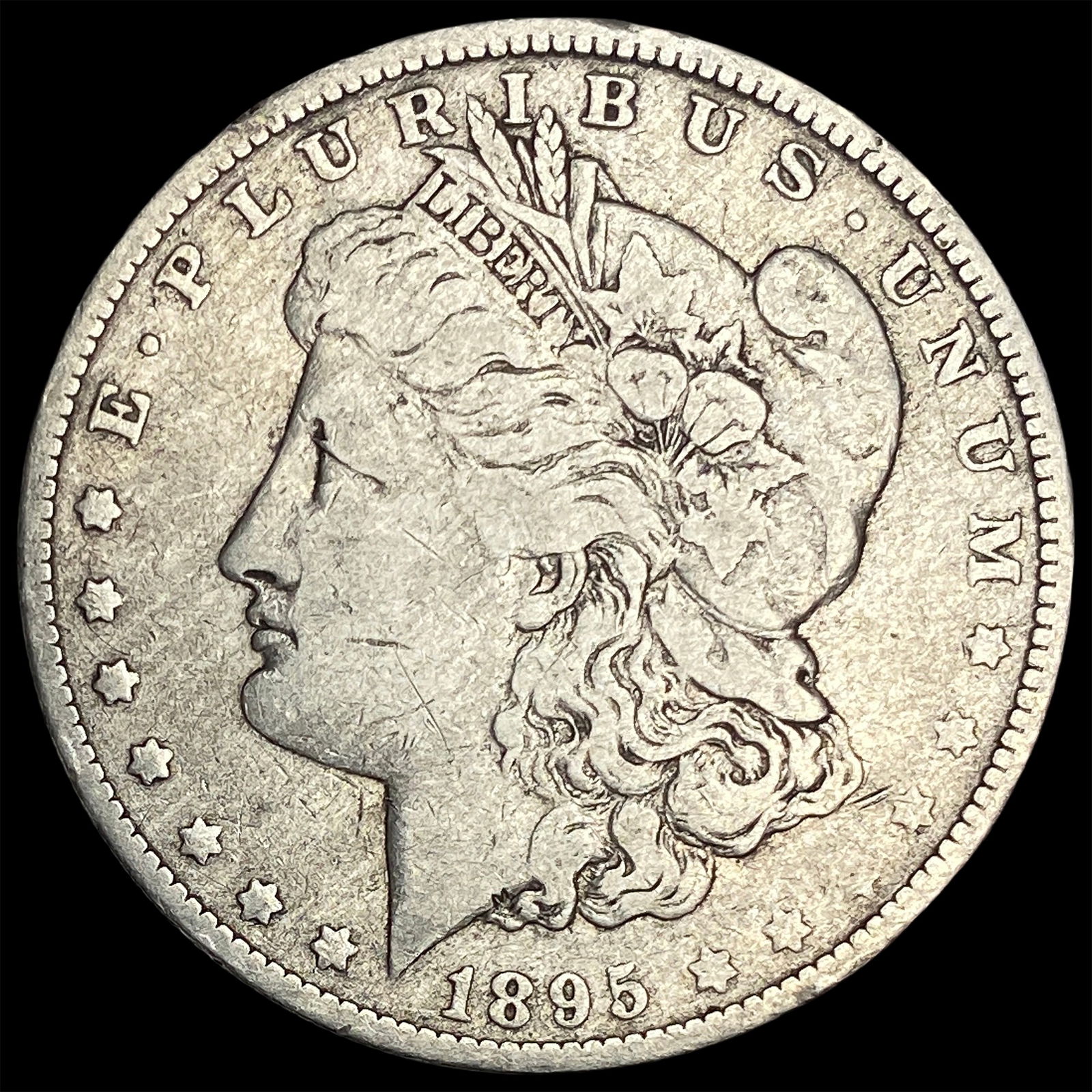1895-O Silver Morgan Dollar NICELY CIRCULATED (1 of 2)