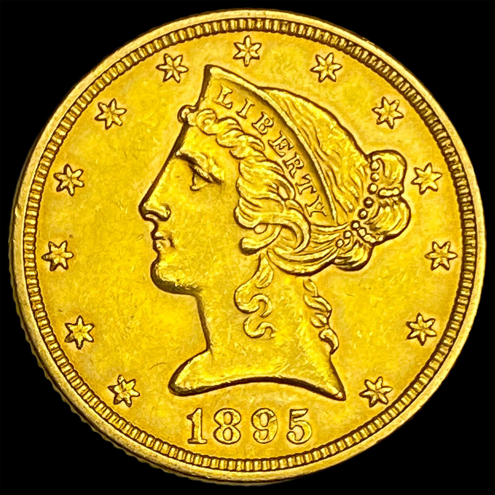 1895 Liberty Head Half Eagle $5 Gold UNCIRCULATED (1 of 2)