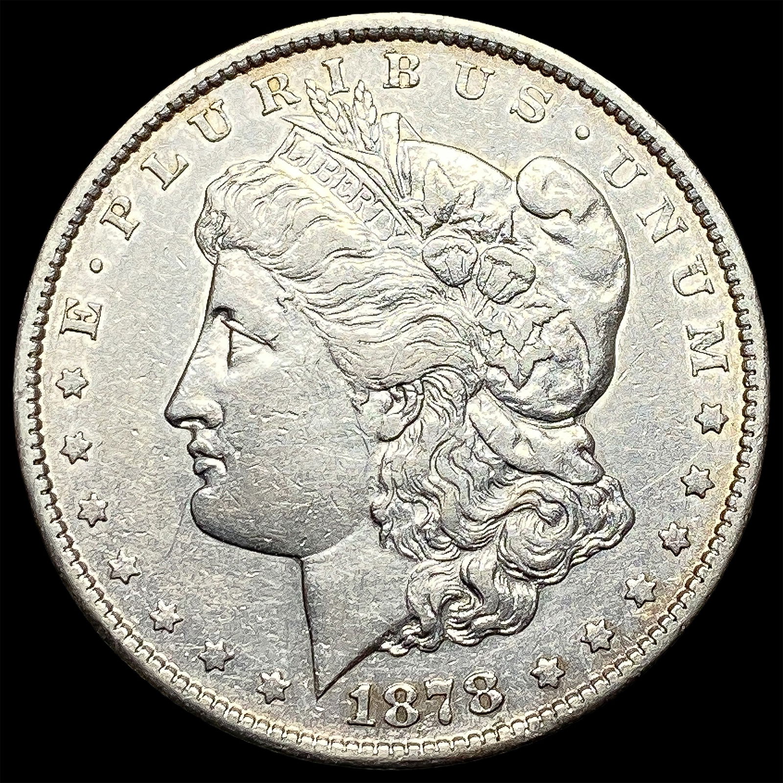 1878-CC Silver Morgan Dollar CLOSELY UNCIRCULATED (1 of 2)