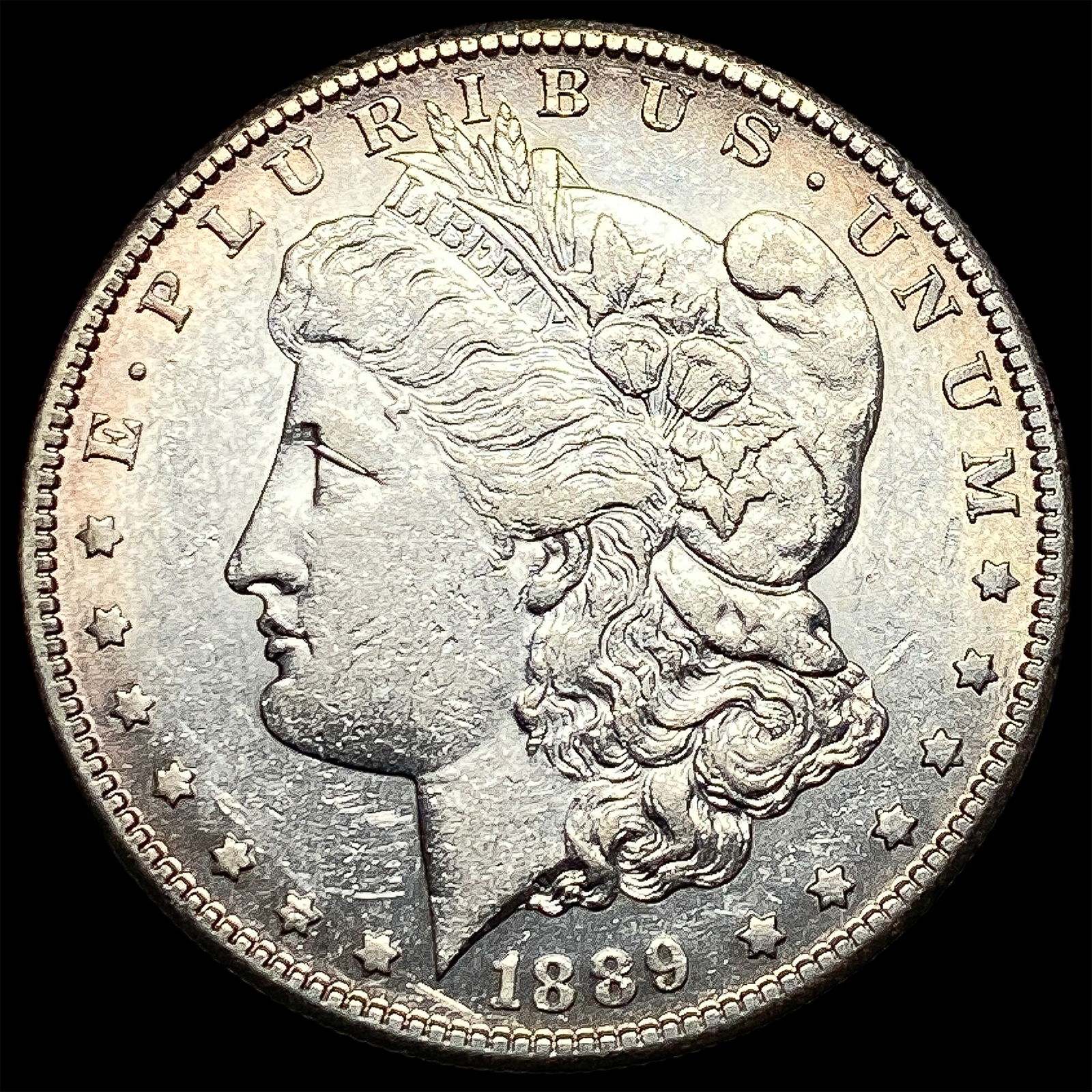 1889 Morgan Silver Dollar CLOSELY UNCIRCULATED (1 of 2)