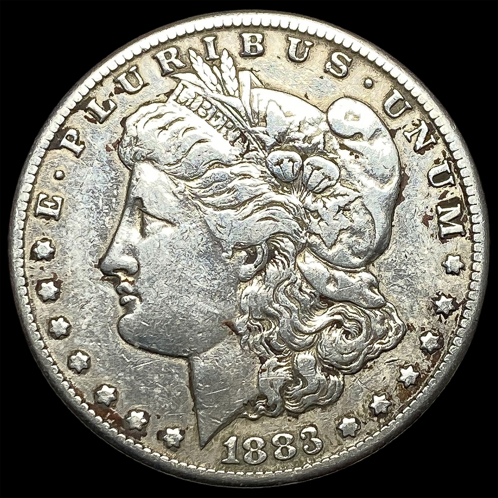 1883-CC Silver Morgan Dollar HIGH GRADE (1 of 2)