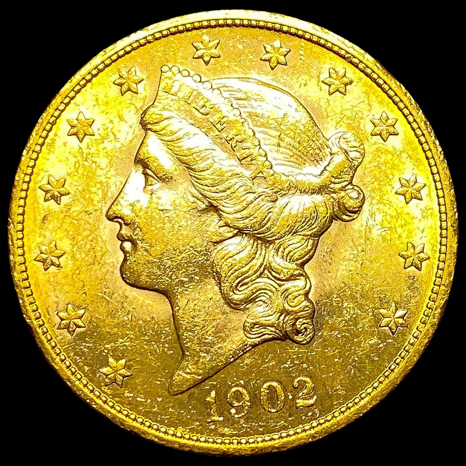 1902 Liberty Head $20 Double Eagle UNCIRCULATED (1 of 2)