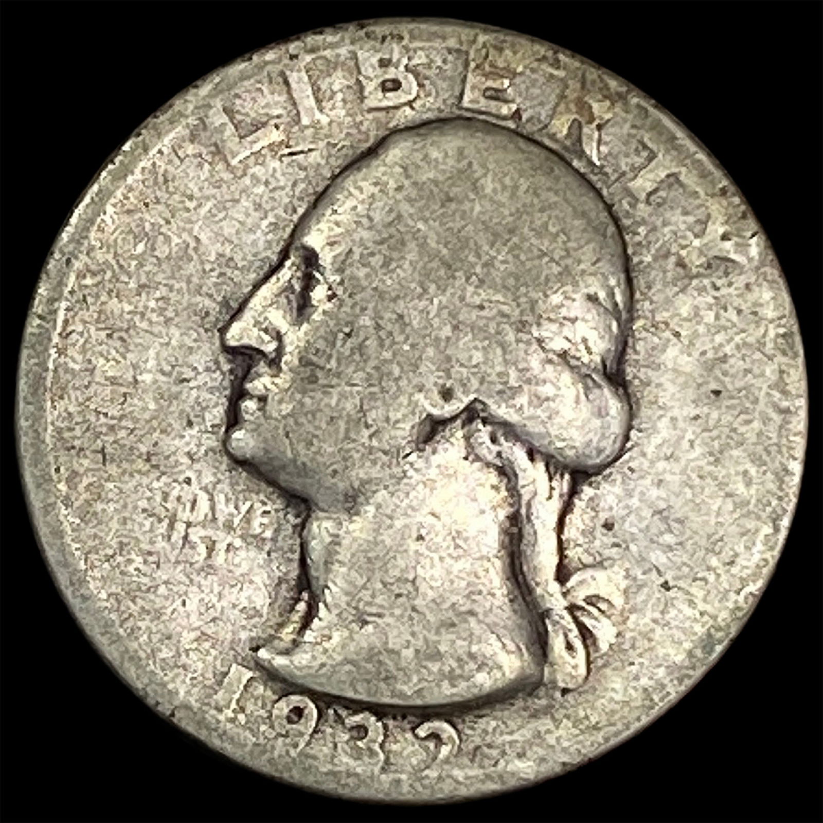 1932-D Silver Washington Quarter NICELY CIRCULATED (1 of 2)