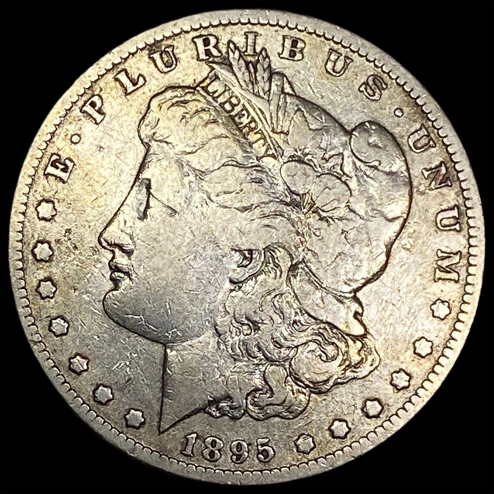 1895-O Silver Morgan Dollar NICELY CIRCULATED (1 of 2)